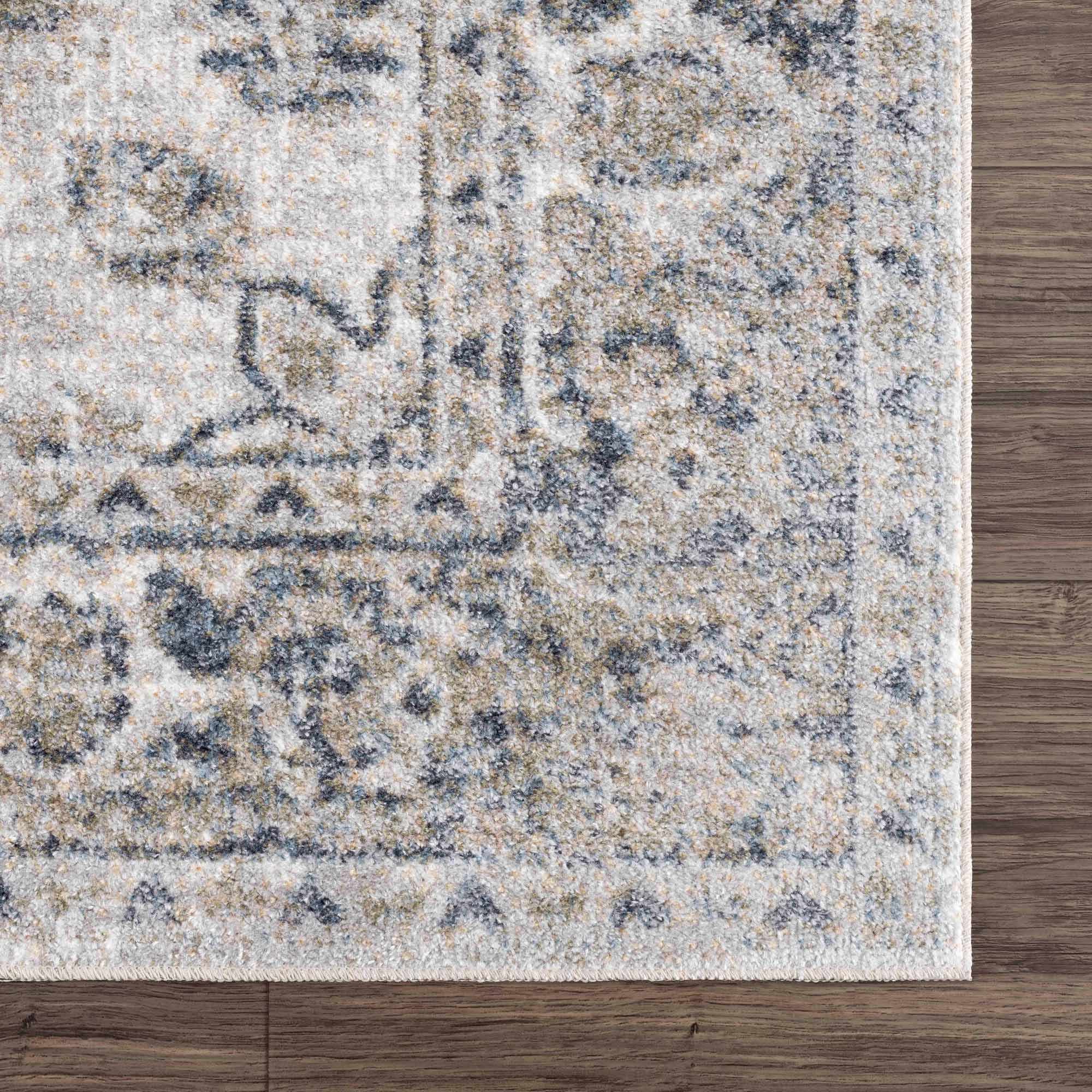 Rudo Washable Rug  Machine Woven  Medium Pile  Traditional Style