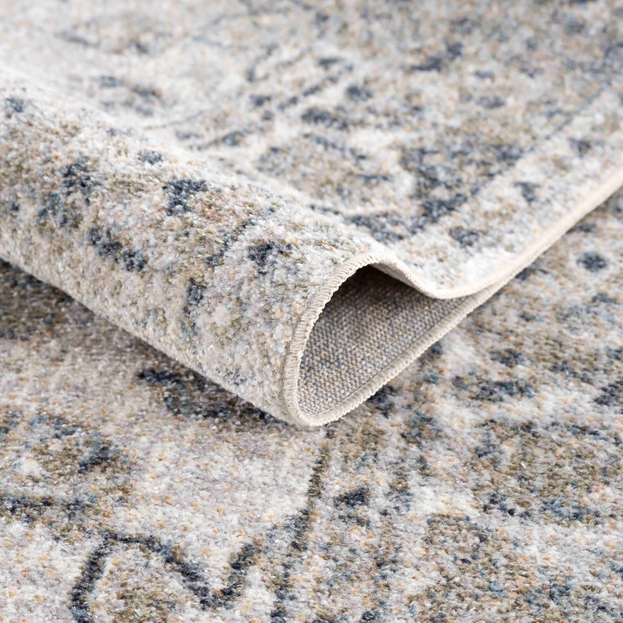 Rudo Washable Rug  Machine Woven  Medium Pile  Traditional Style