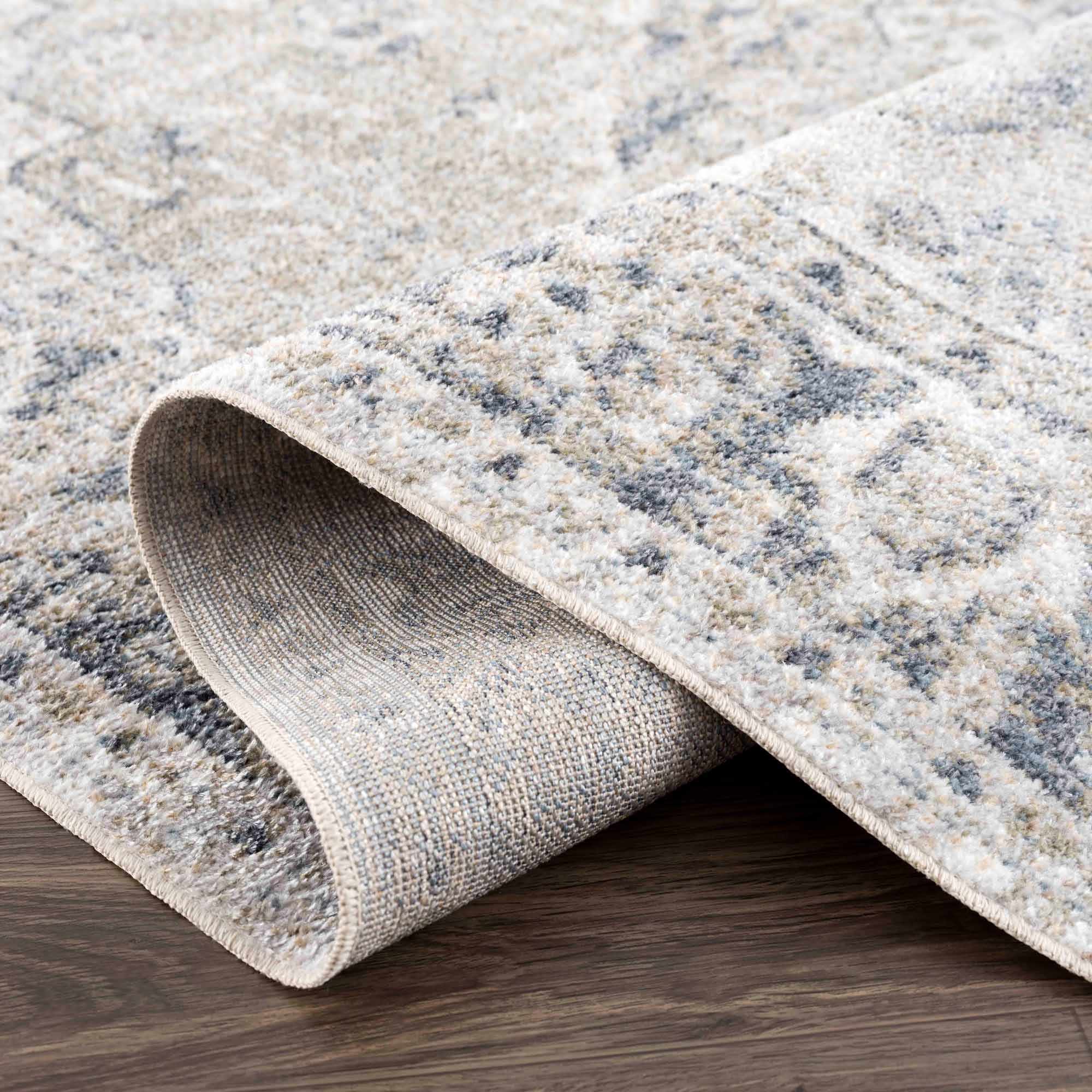 Rudo Washable Rug  Machine Woven  Medium Pile  Traditional Style