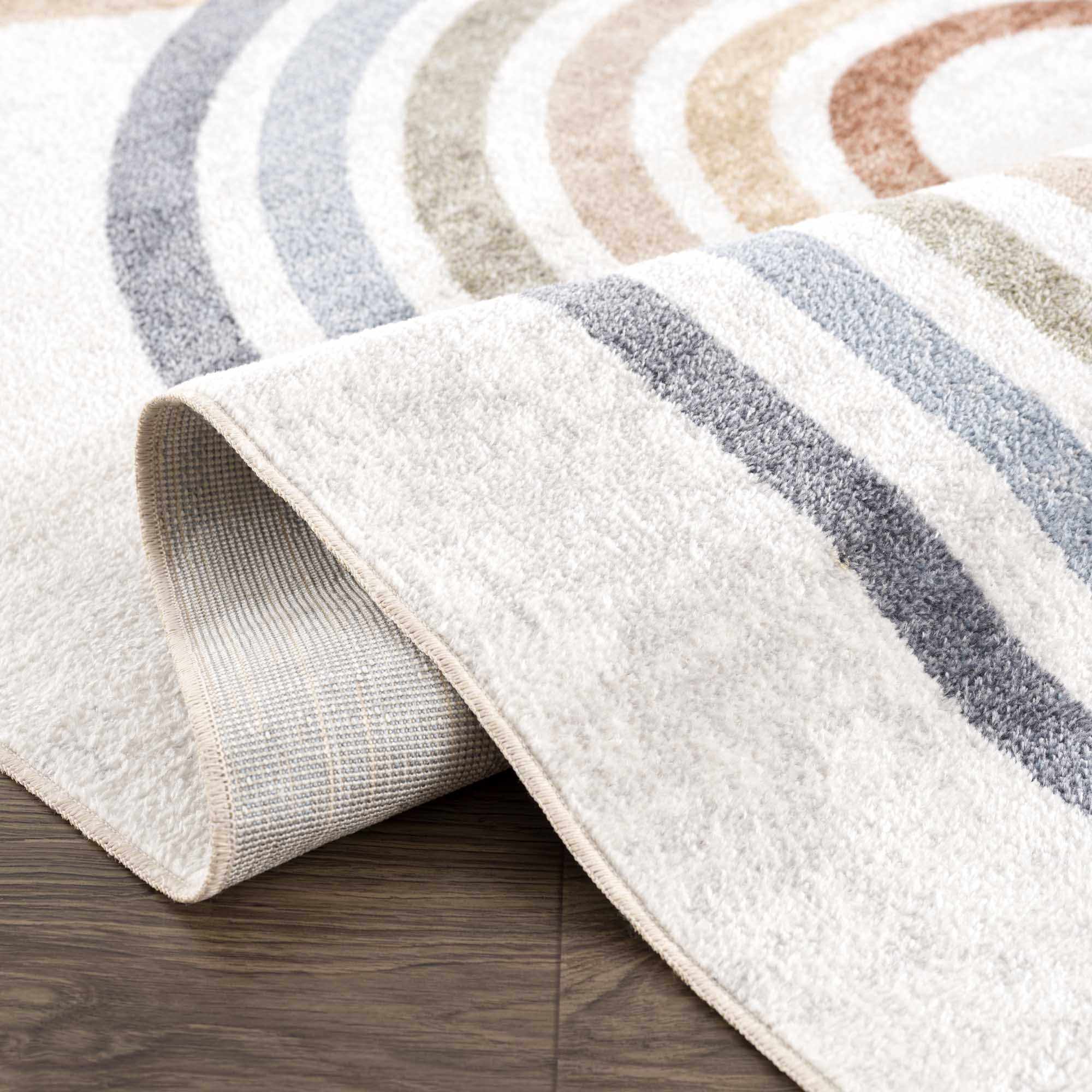 Giza Area Rug  Machine Washable  Contemporary Design