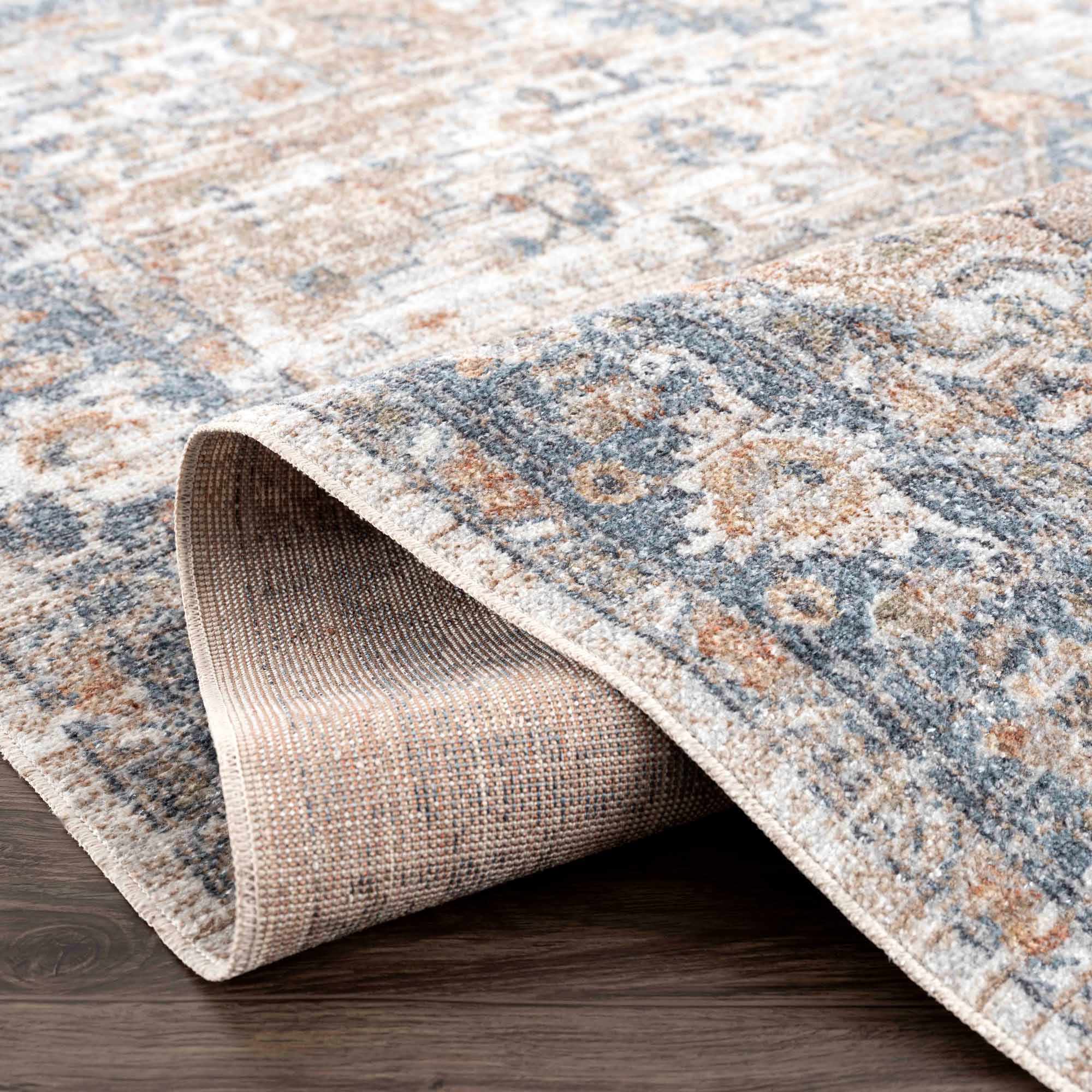 Ezri Area Rug  Machine Washable, Medium Pile Polyester