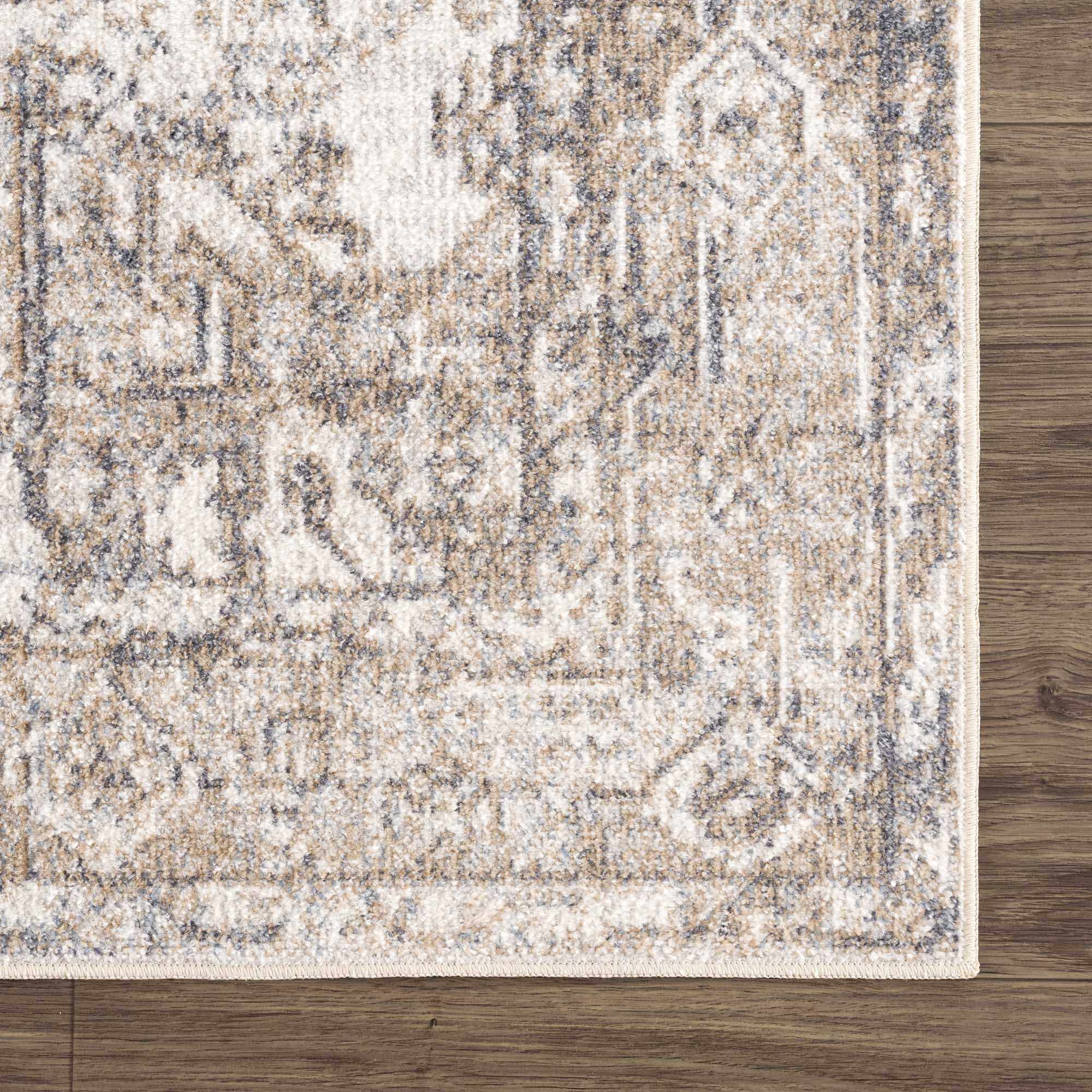 Hera Vintage Washable Rug  Medium Pile  100% Polyester