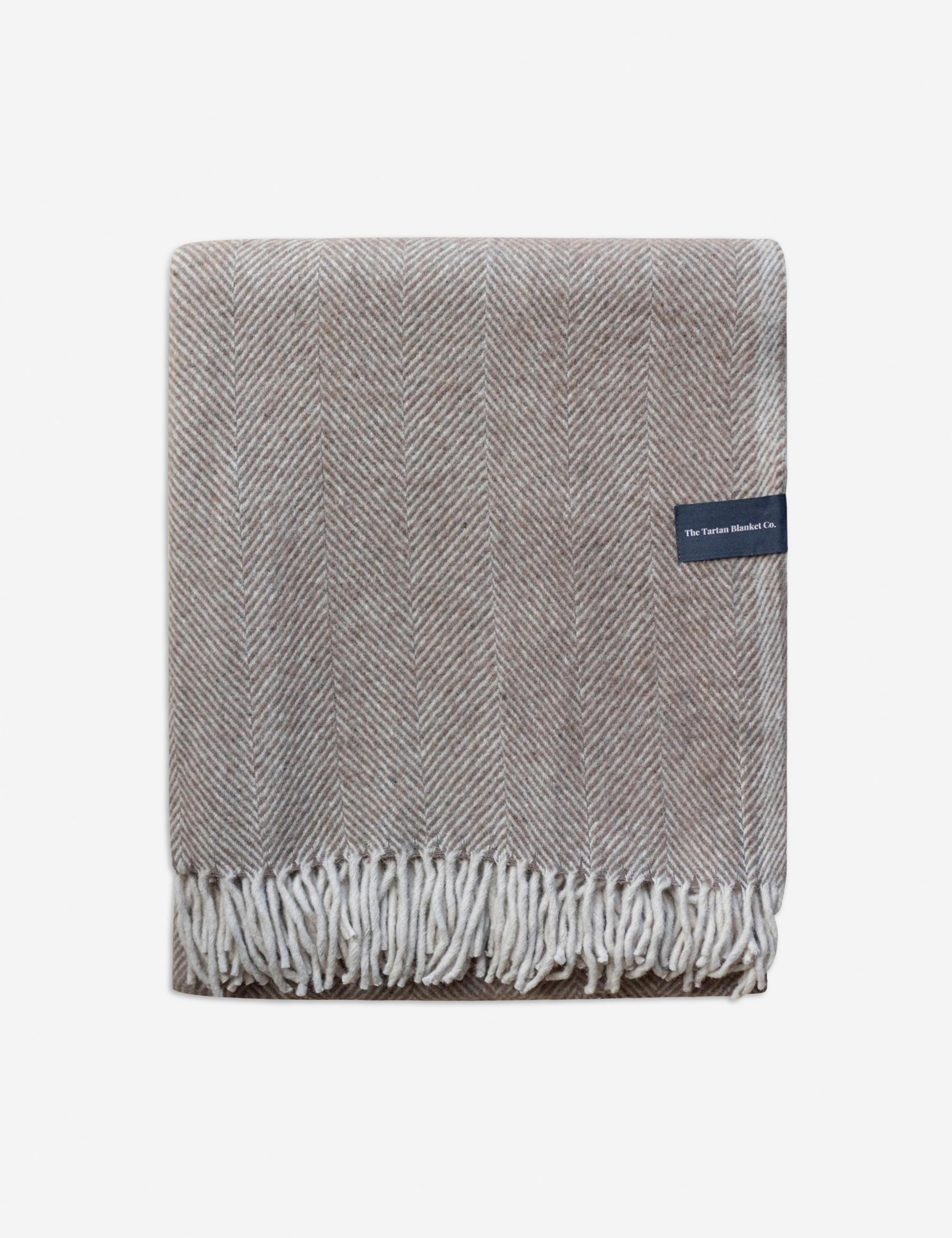 Bello Recycled Wool Throw | Soft, Durable Twill Weave