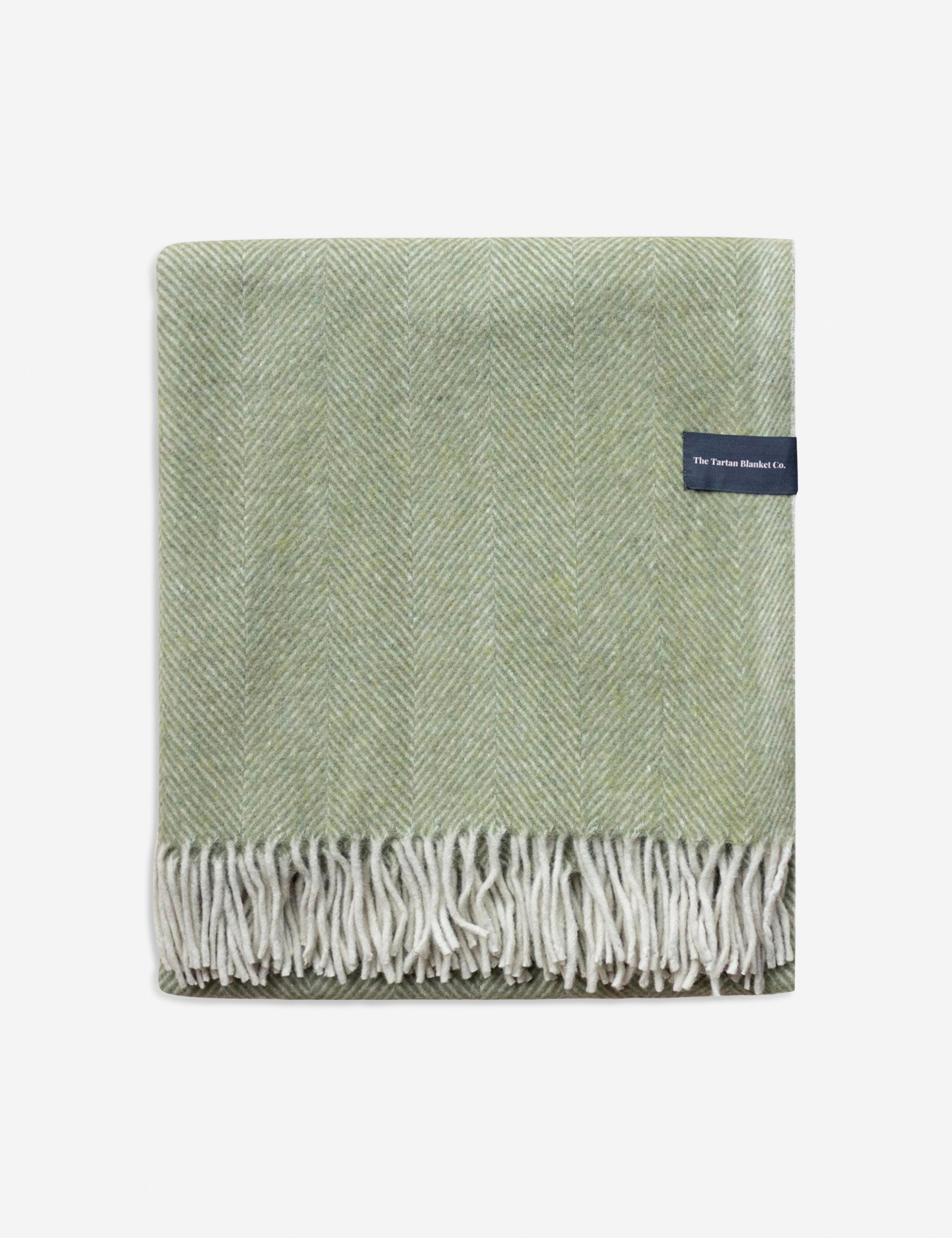 Bello Recycled Wool Throw | Soft, Durable Twill Weave Blanket