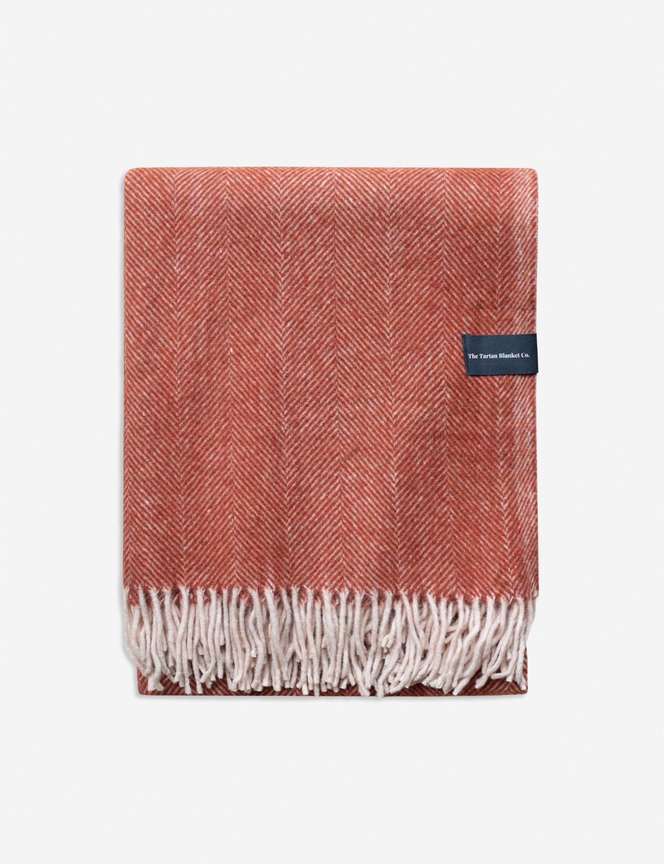 Bello Recycled Wool Throw | Soft, Durable Twill Weave Blanket