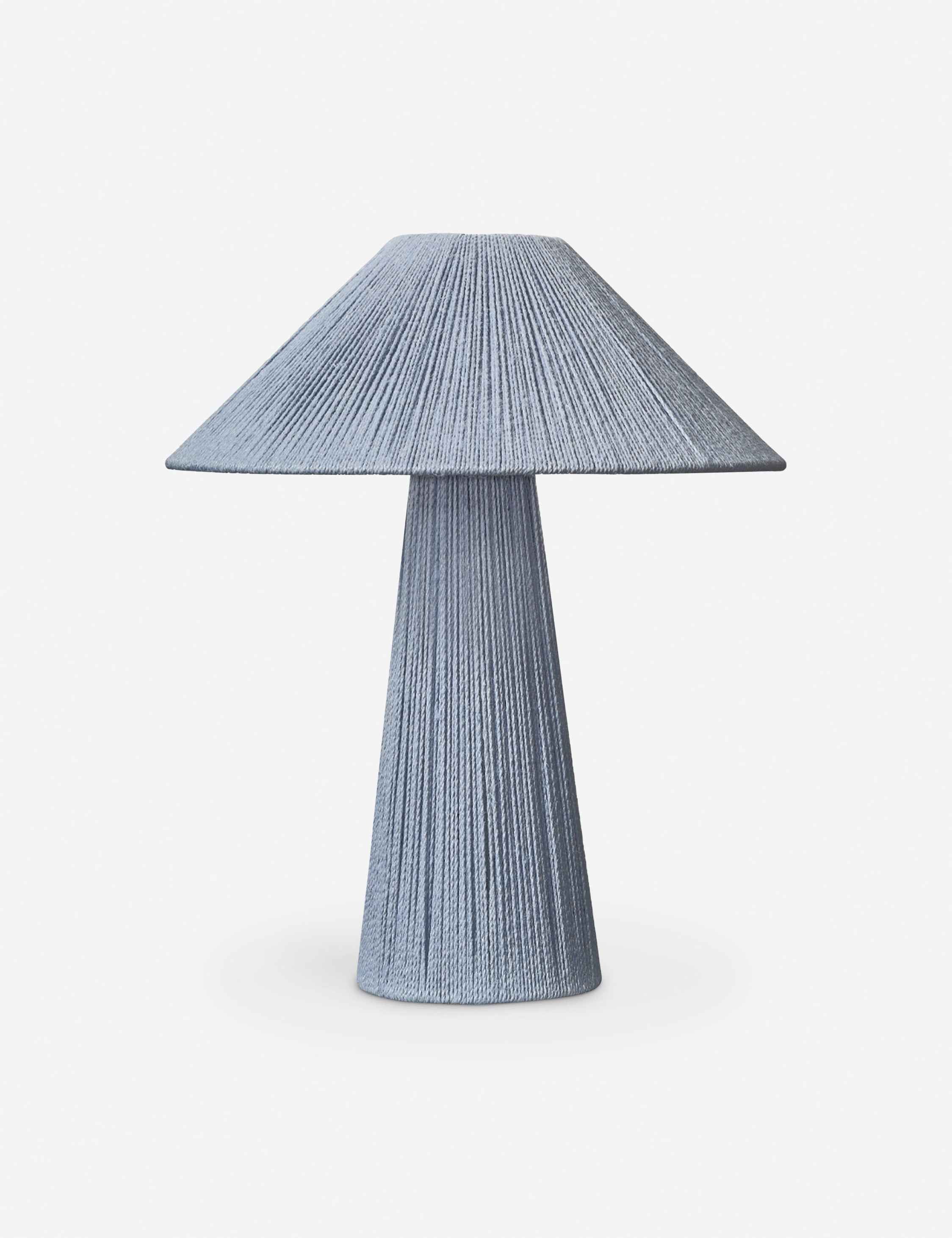 Ferro Table Lamp | Jute-Wrapped Design, Modern Organic Style