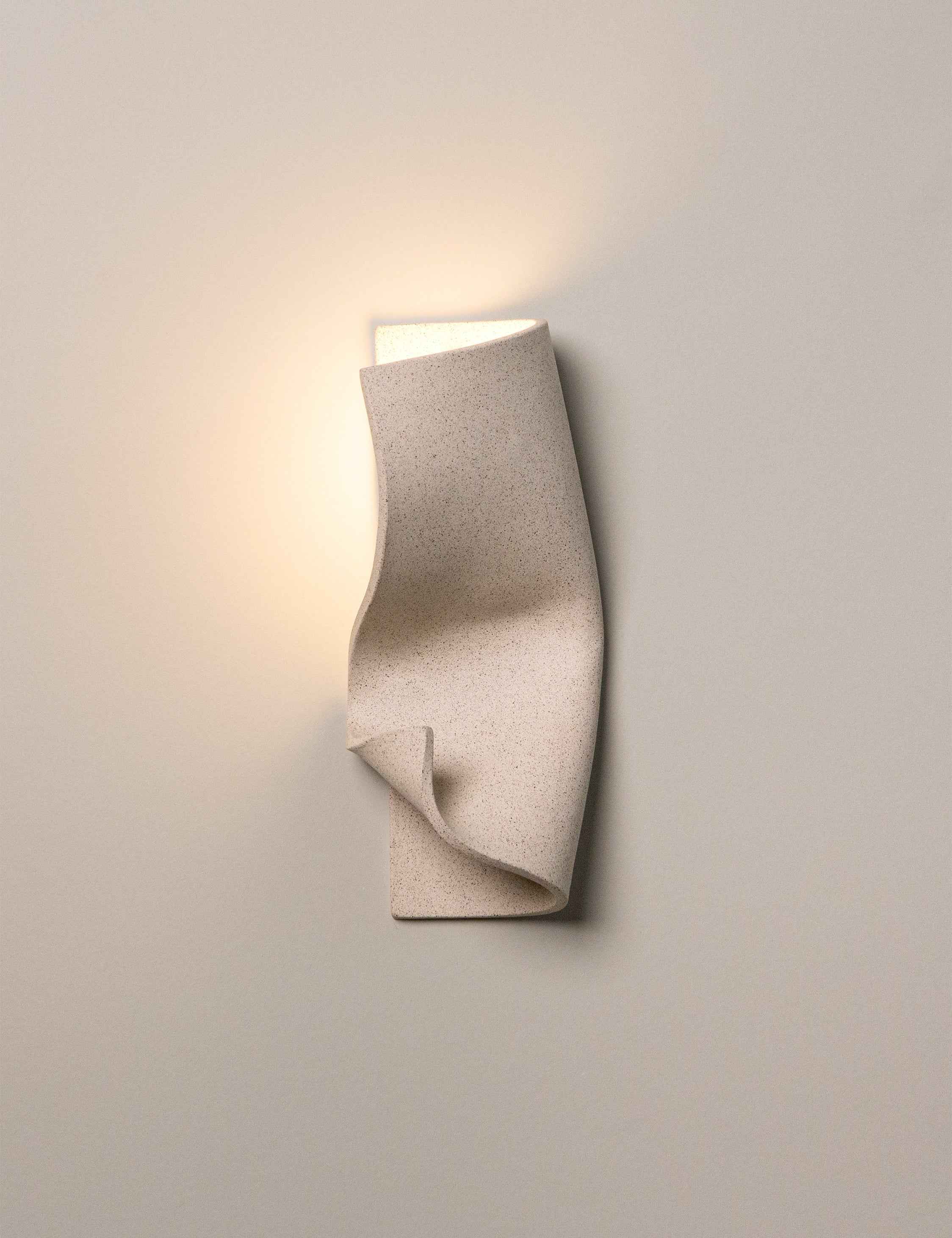 Bela Sconce | Handmade Clay Design, Left & Right Orientation