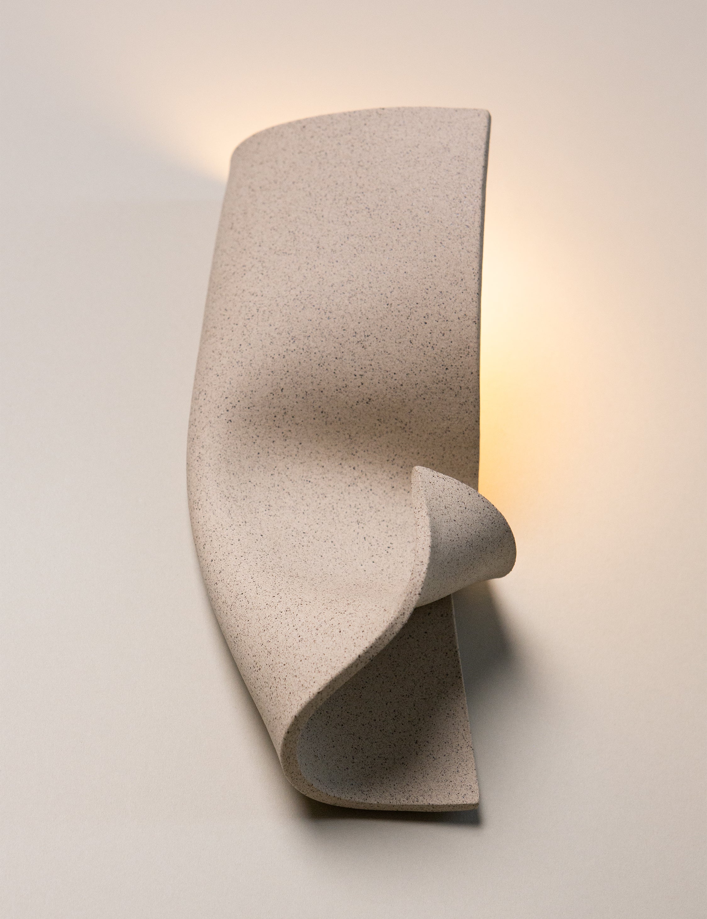 Bela Sconce | Handmade Clay Design, Left & Right Orientation