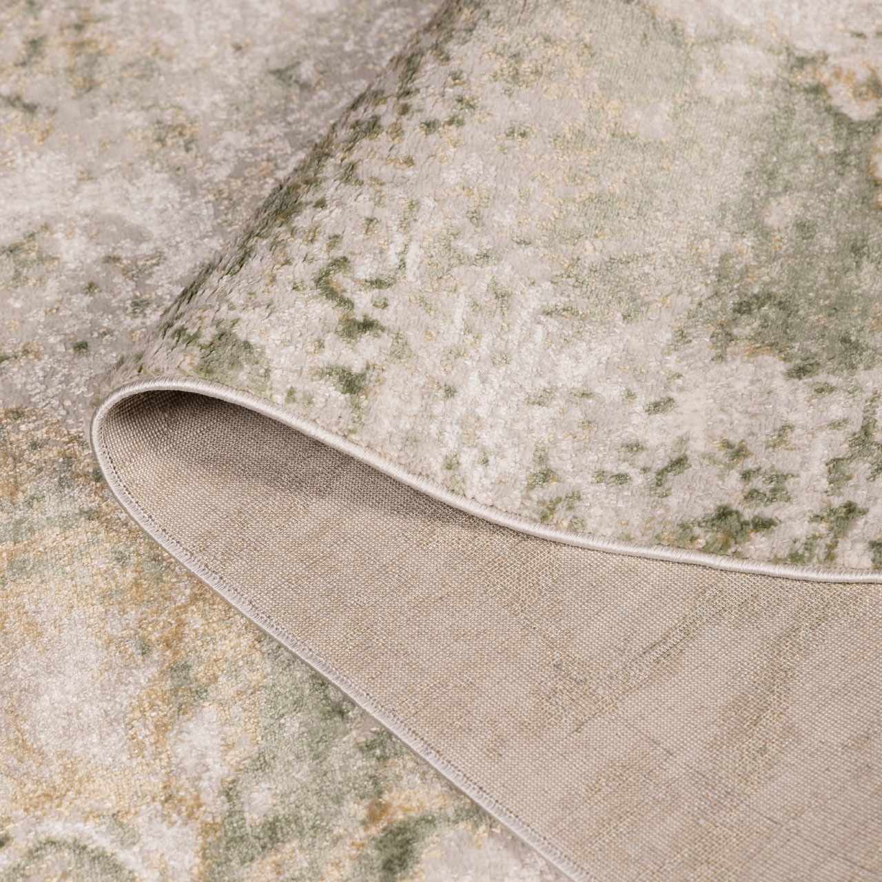 Lively Marble Green Area Rug