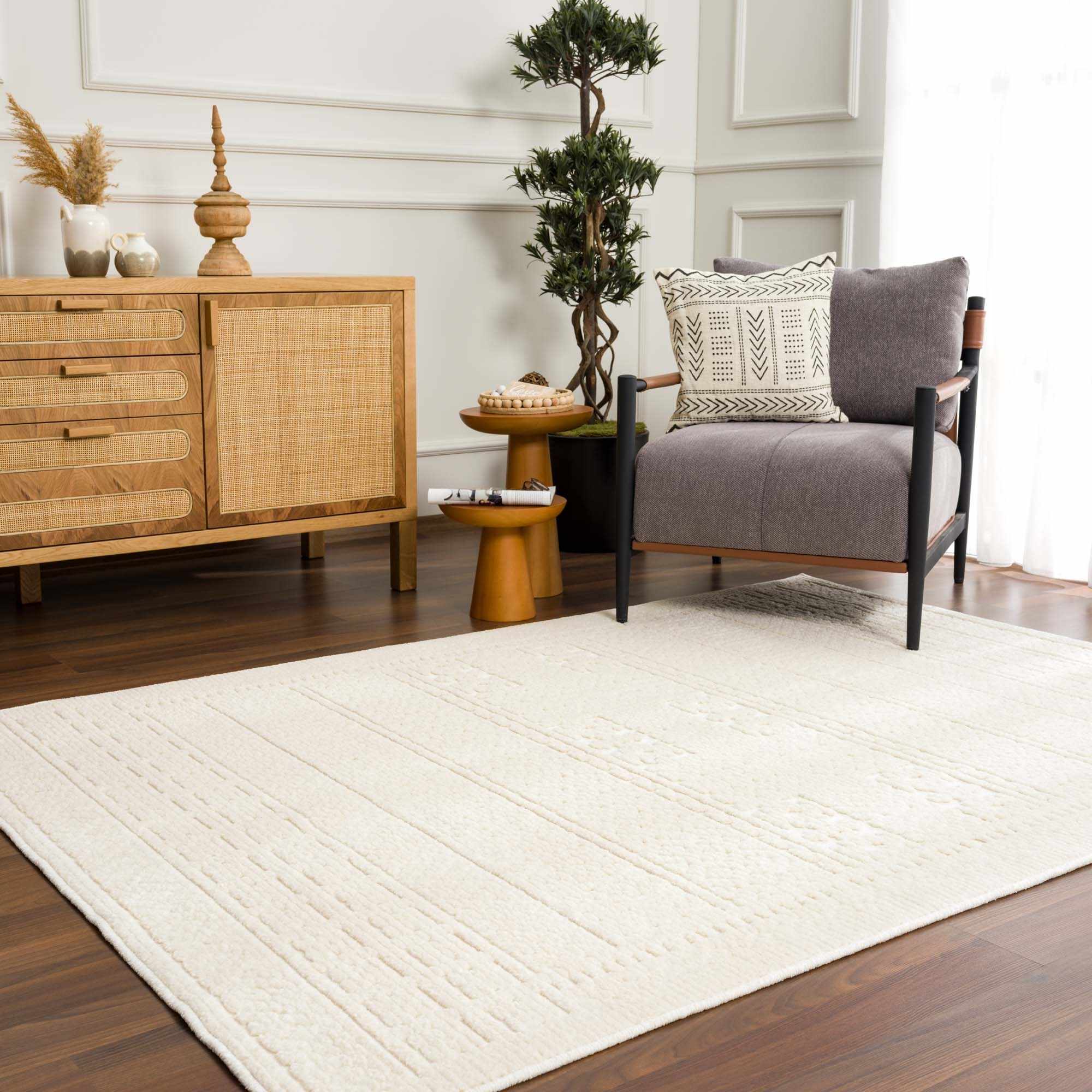 Bela Area Rug Machine Washable 70% Polypropylene, Medium Pile