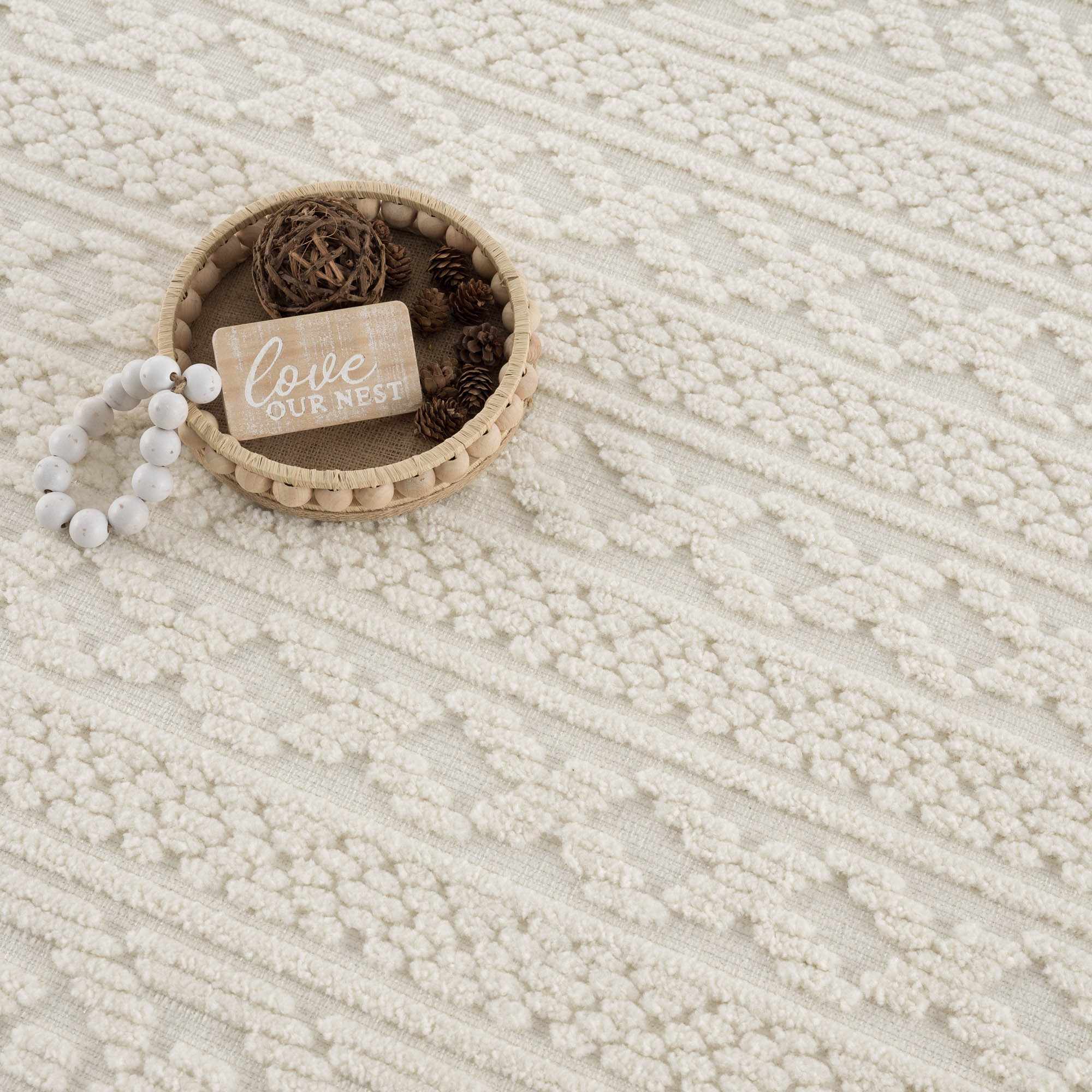 Fadey 3D Washable Rug  Medium Pile  Transitional Style