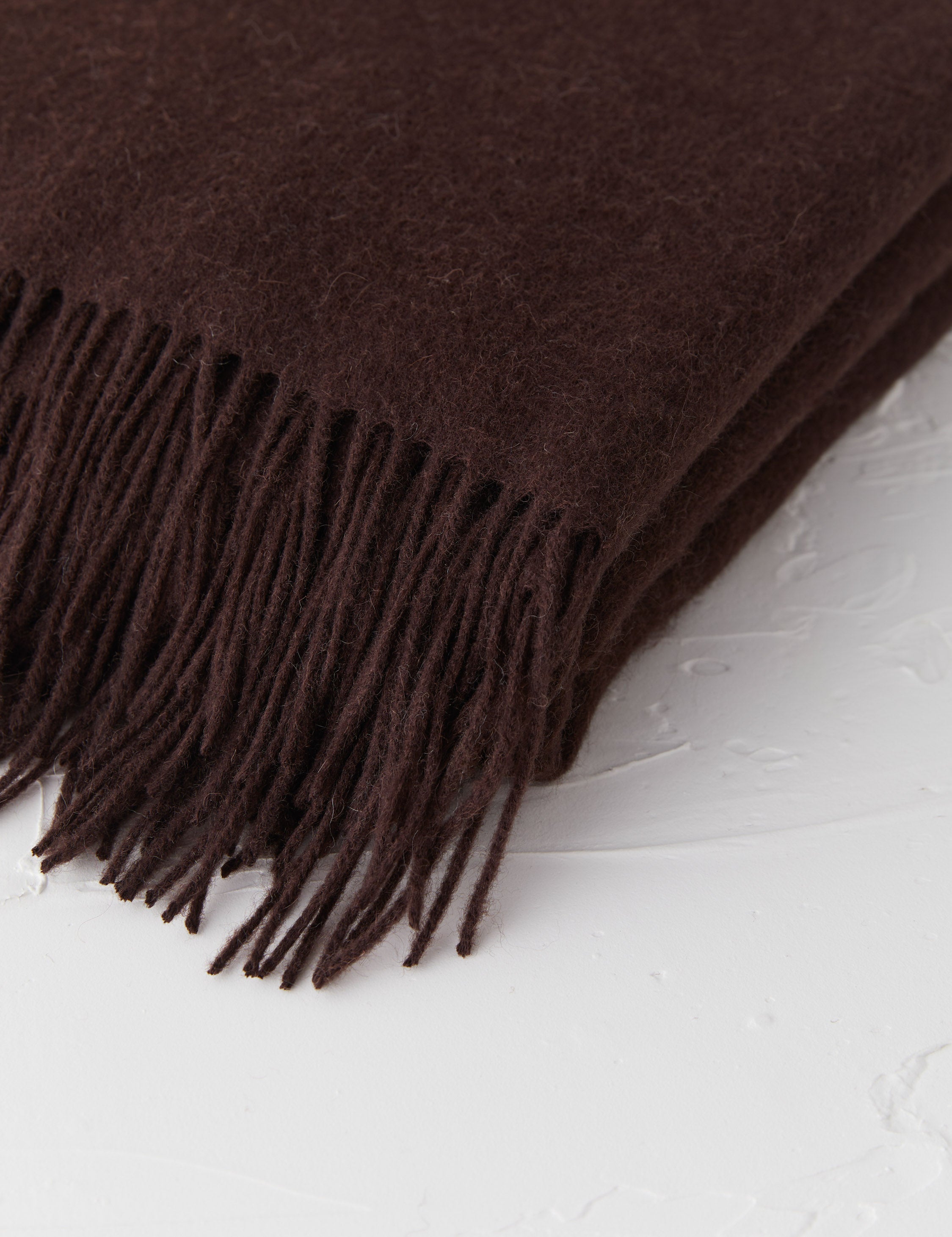 Luna Lambswool Throw | Soft, Hypoallergenic Natural Fiber