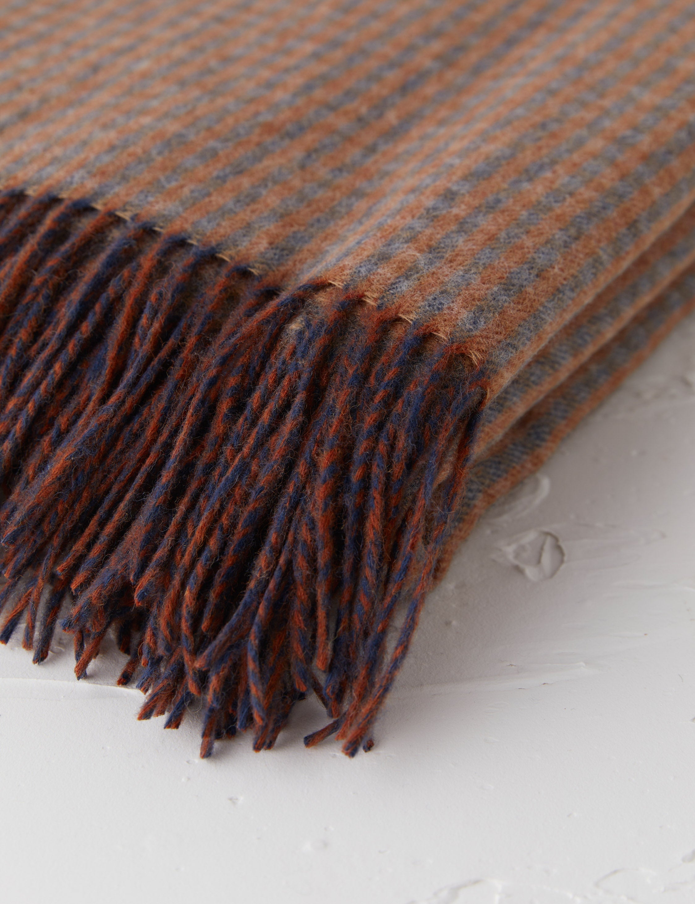Luna Lambswool Throw | Soft, Hypoallergenic Natural Fiber