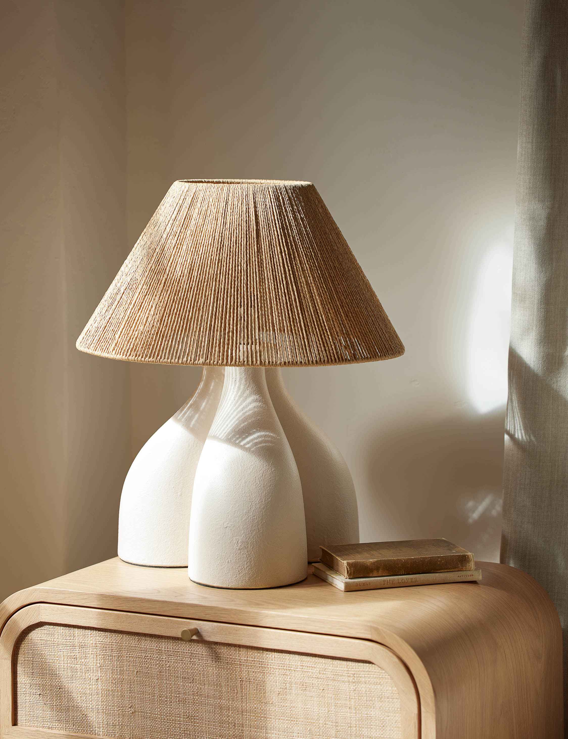Grove Table Lamp | Woven Shade, Modern Design