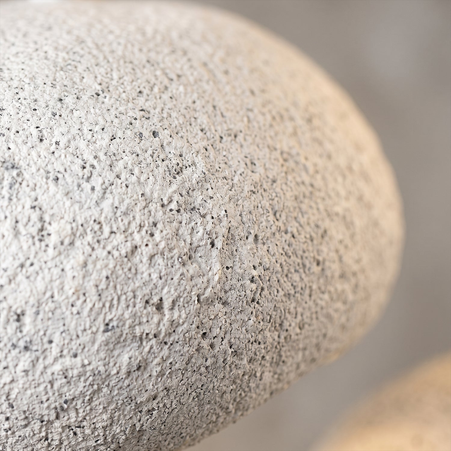 Bela Ceiling Lamp | White Speckled Texture, 55 cm Diameter