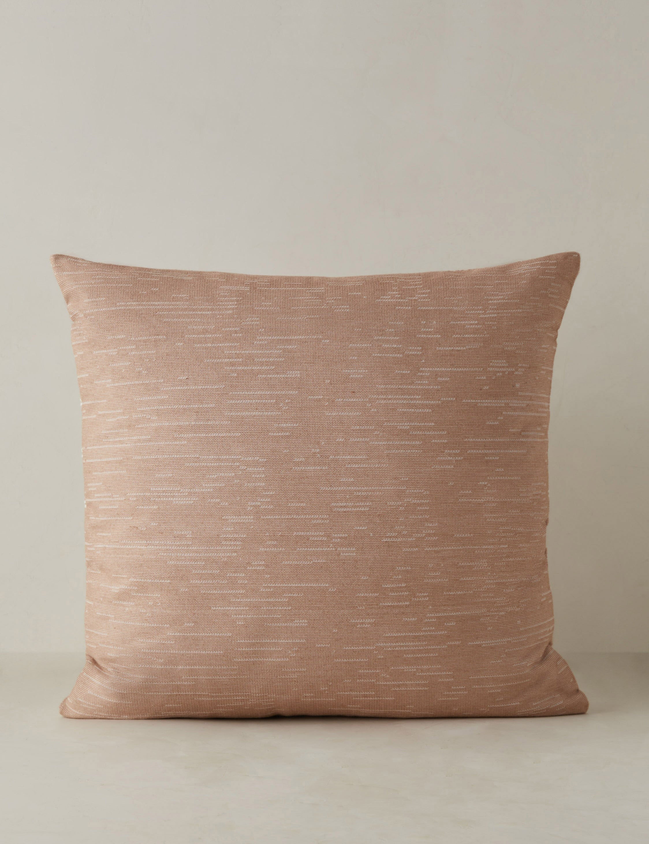 Luma Indoor/Outdoor Pillow | Modern Broken Stripe Design