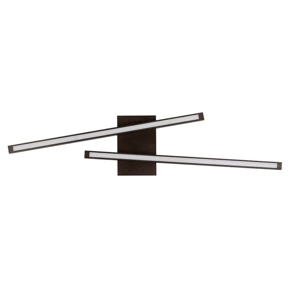 Luna LED Ceiling Lamp | 1680lm, Walnut Finish