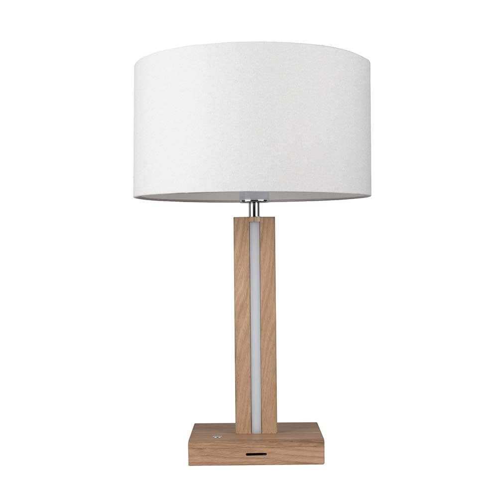 Aero LED Table Lamp | 980lm, Oiled Oak