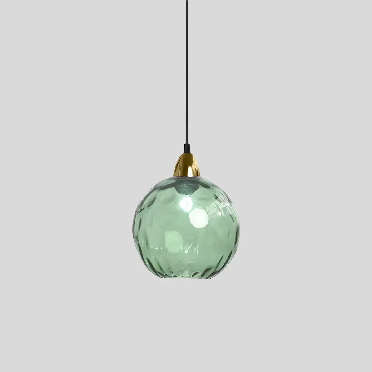 Luma Droplet Pendant Light | Elegant Glass Design, Warm 3000K Light