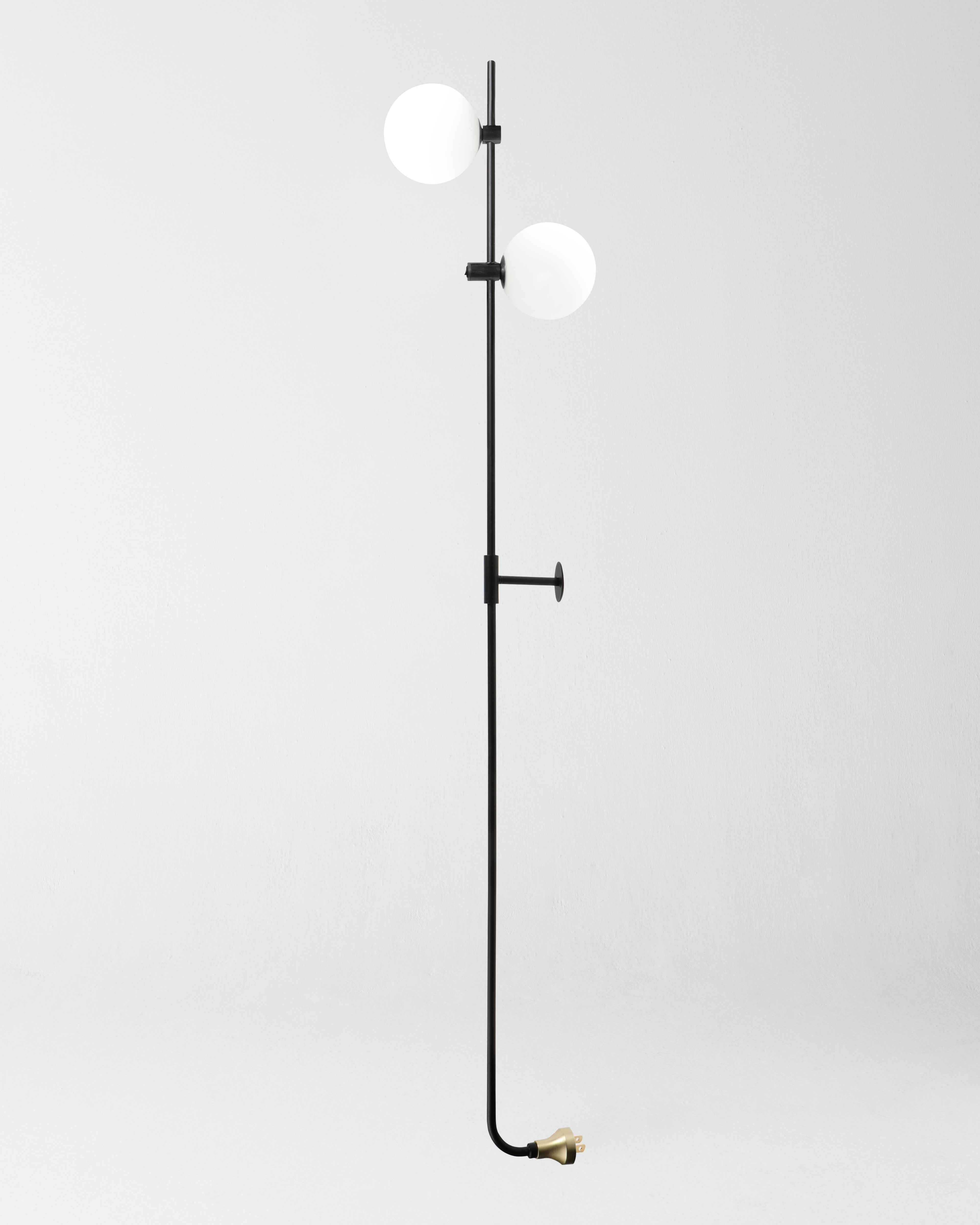 Elysian Wall Sconce | Frosted Globes, Convenient Wall Switch