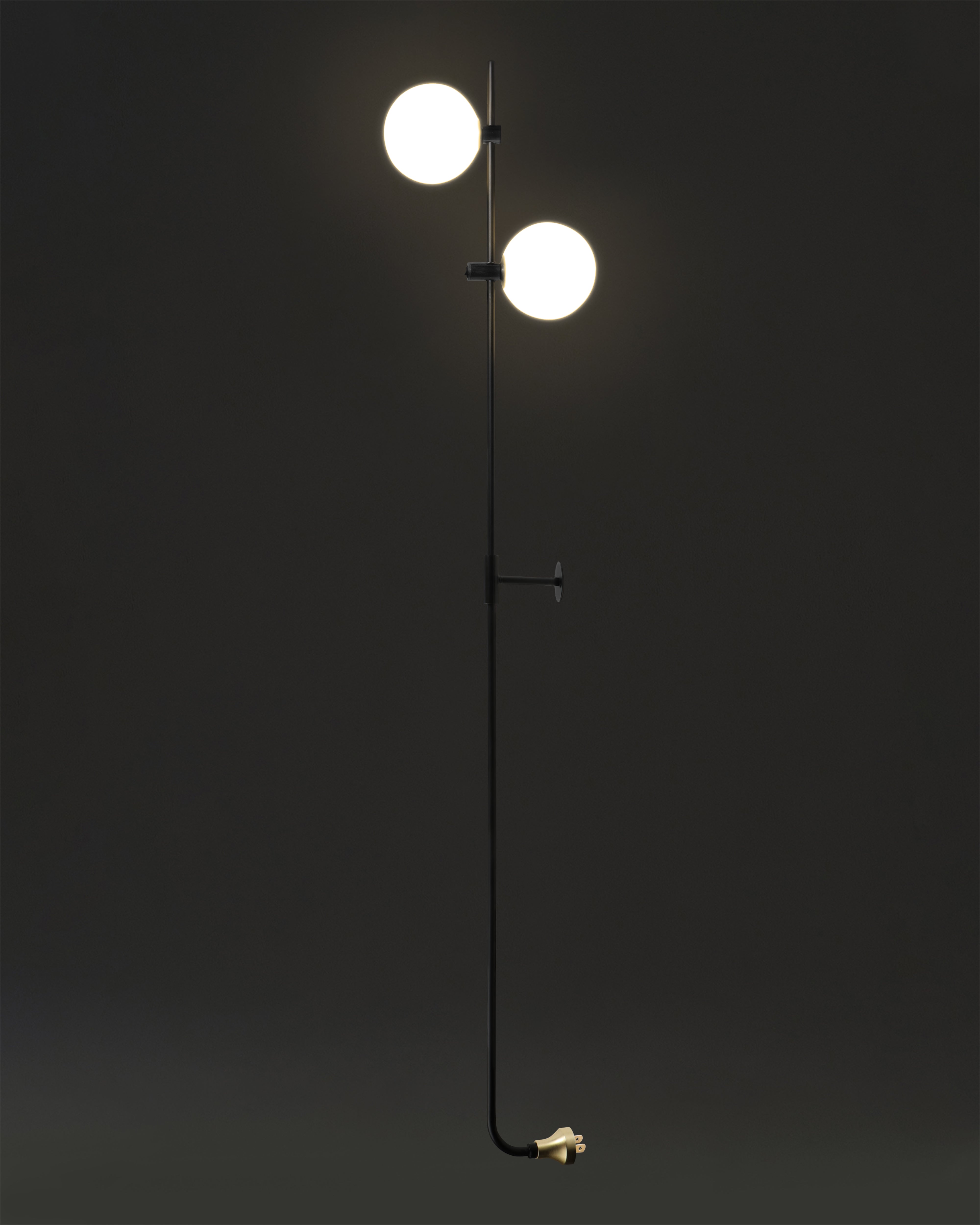 Elysian Wall Sconce | Frosted Globes, Convenient Wall Switch