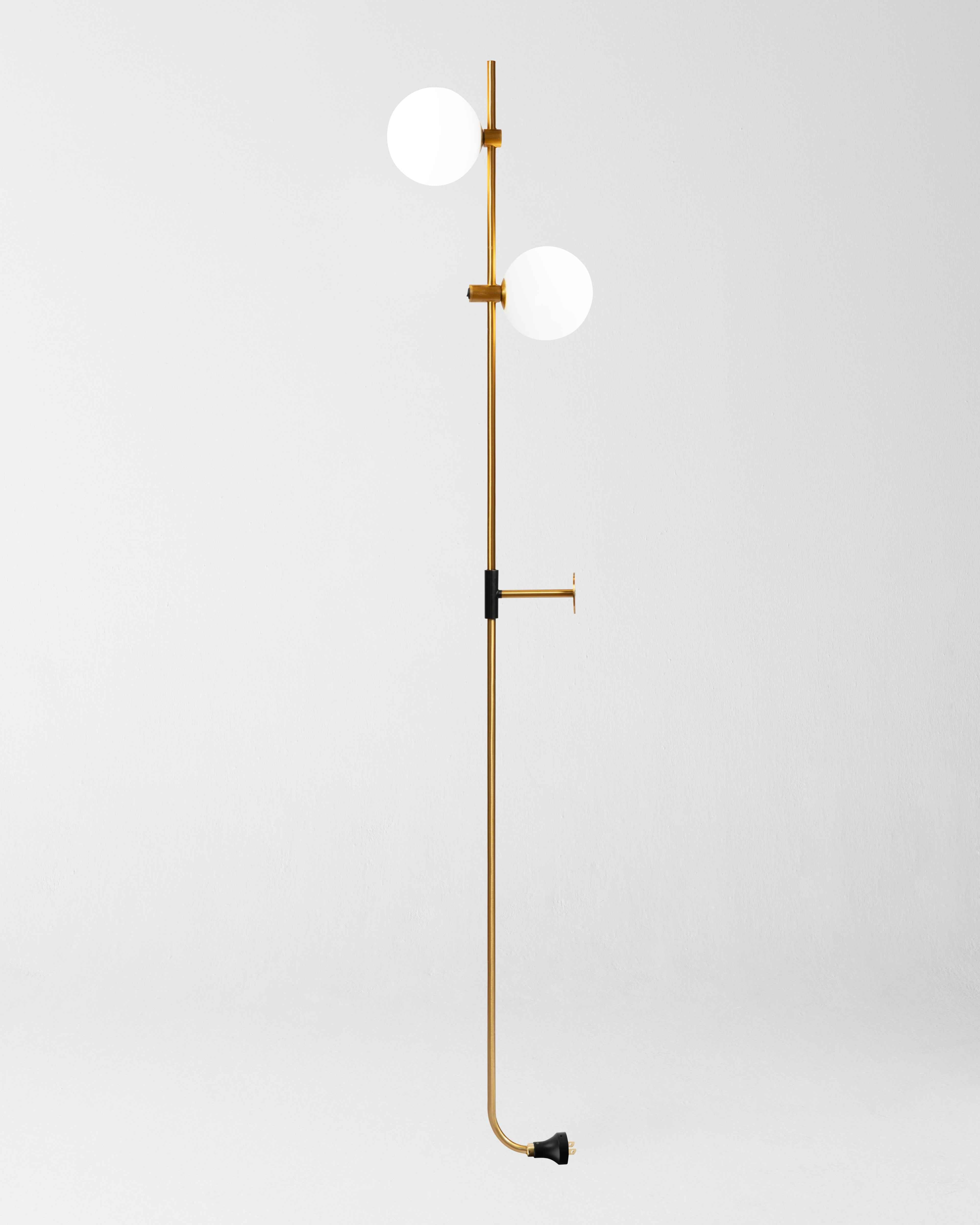Elysian Wall Sconce | Frosted Globes, Convenient Wall Switch