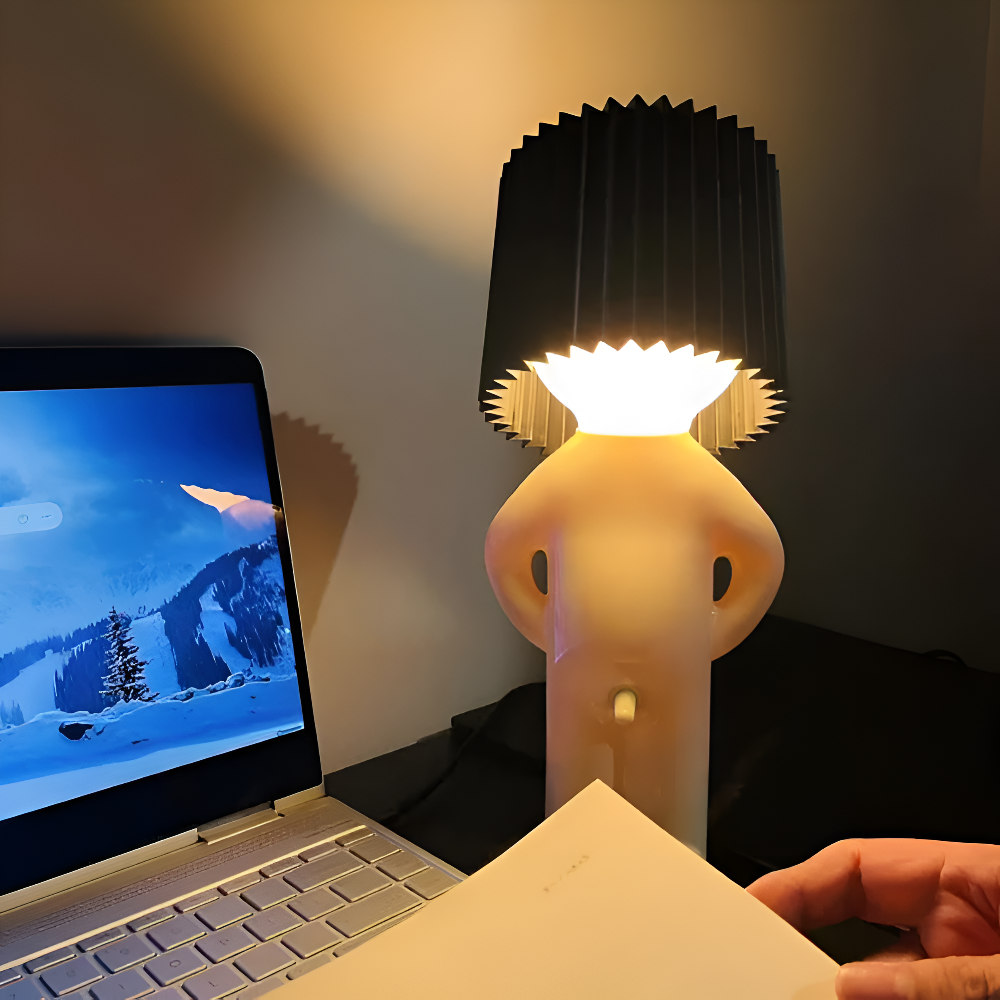 Bello Table Lamp | Warm LED, Playful Silhouette