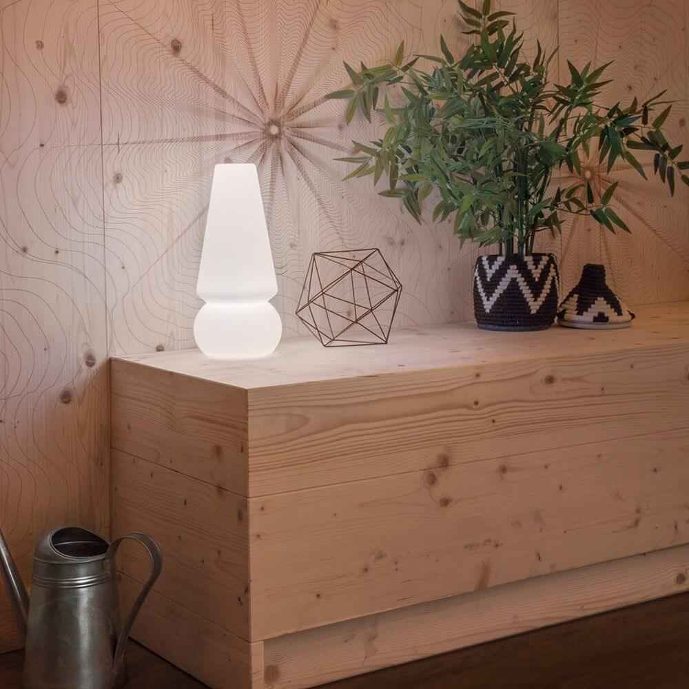 Belo Baby Marge LED Lamp | Cordless, White Polyethylene