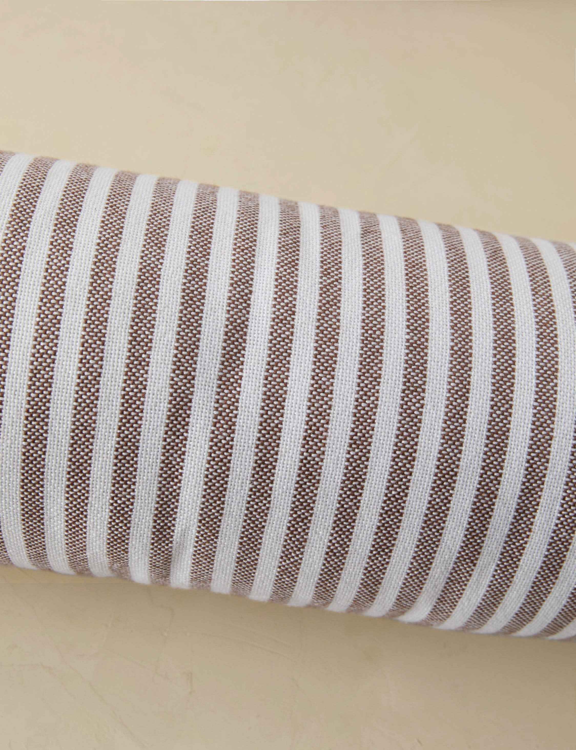 Litto Striped Bolster Pillow | Indoor/Outdoor Accent