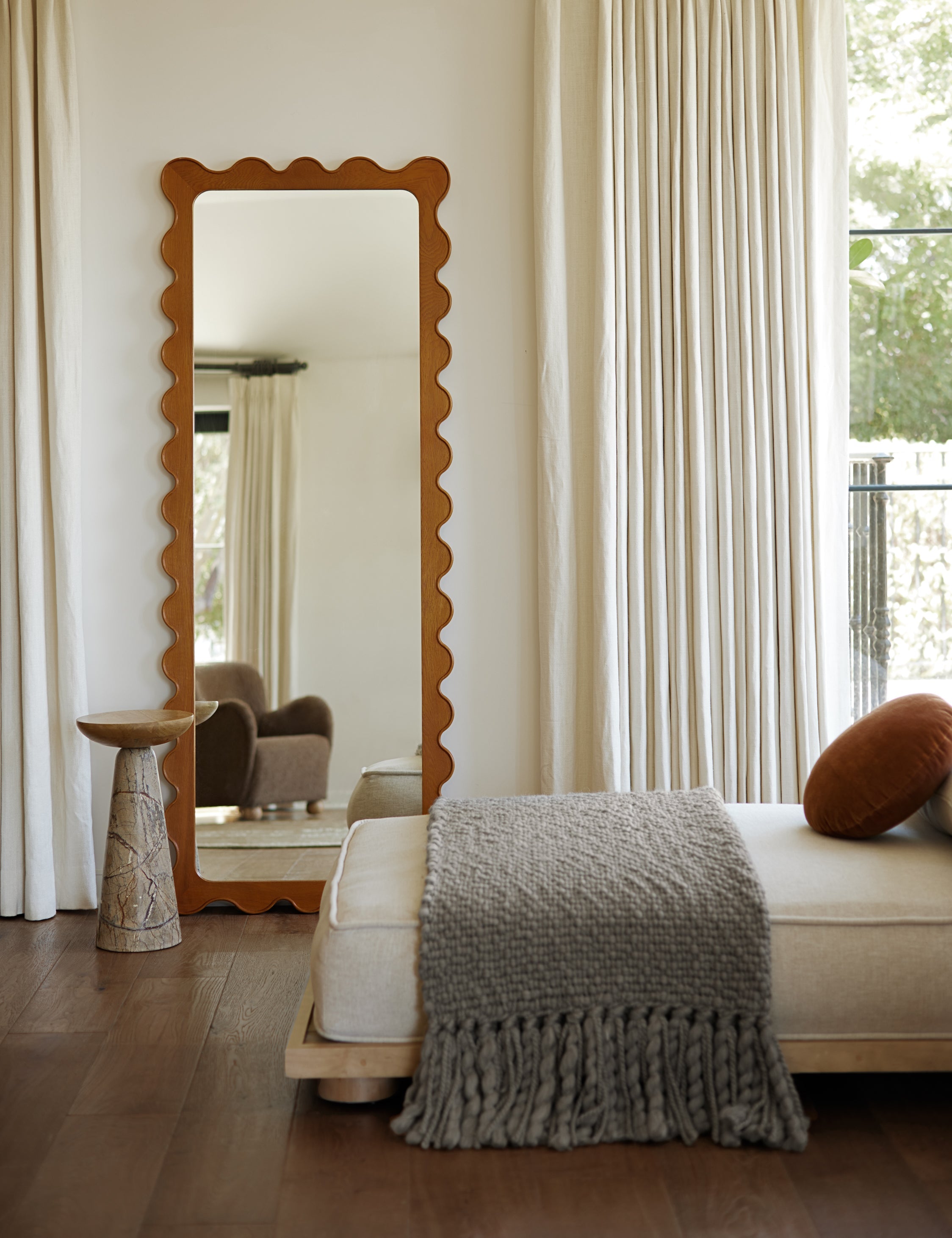 Olea Handwoven Throw | Chunky Knit, Artisan-Made in Argentina