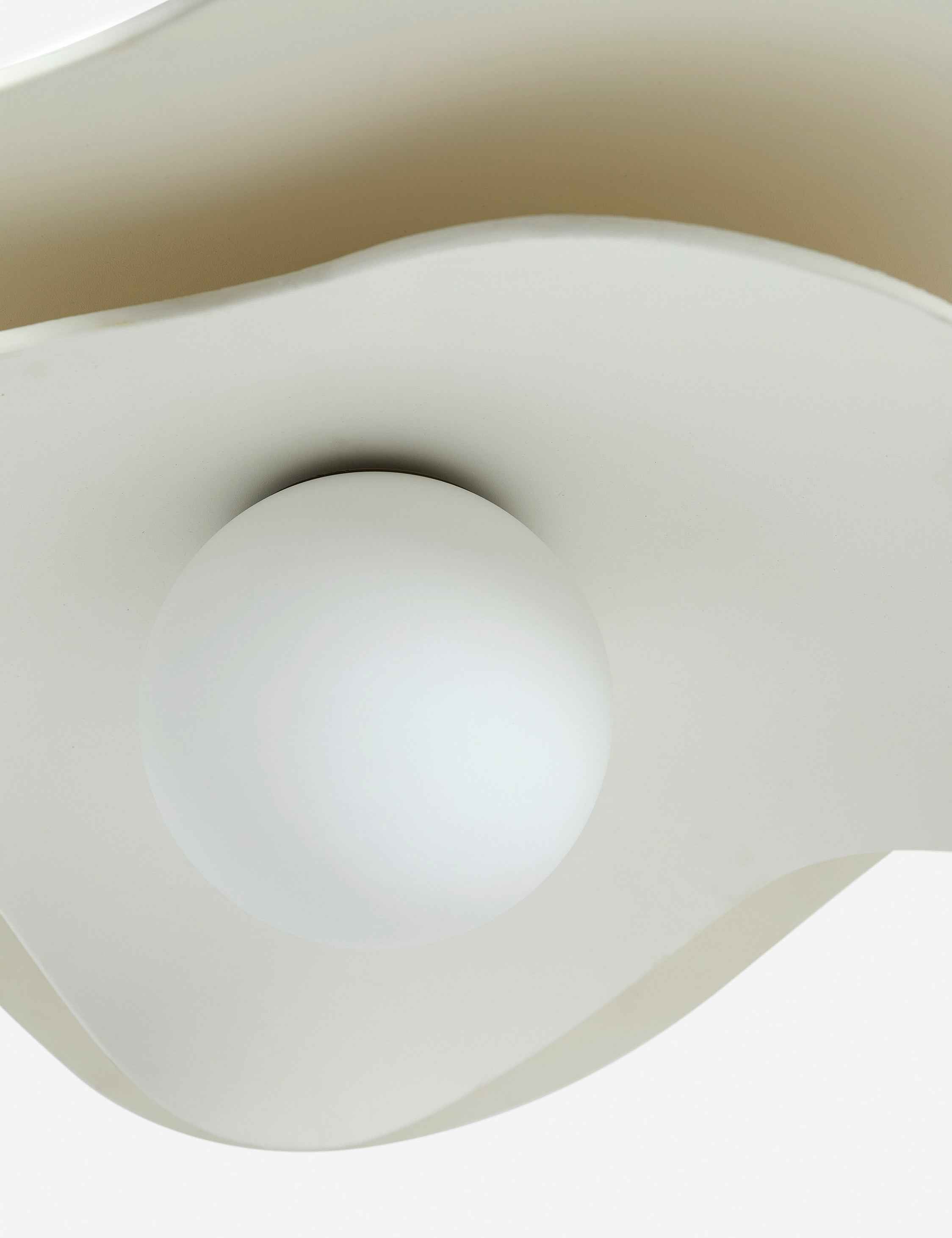 Luna Soft Petal Pendant Light | Matte White, Floral-Inspired Design