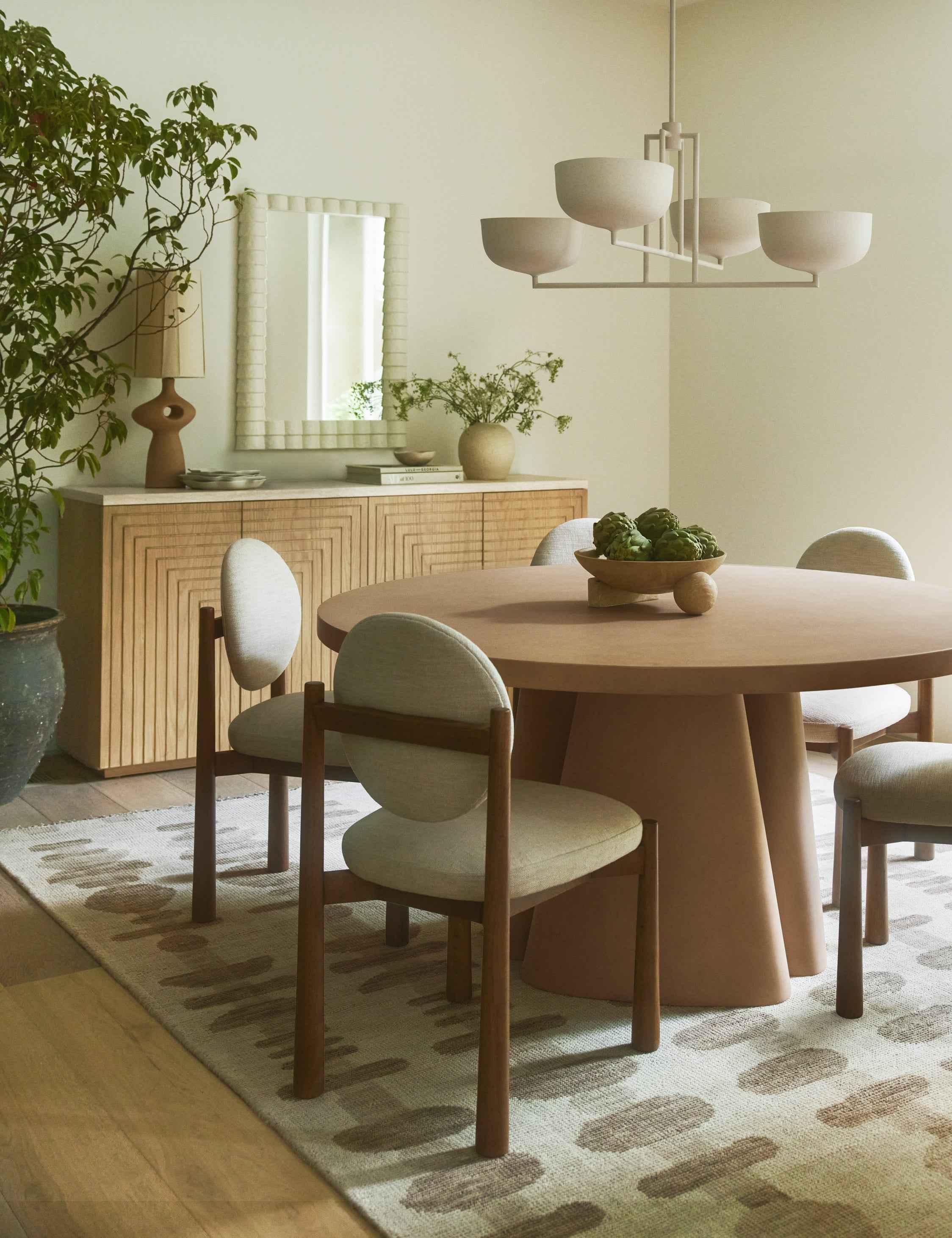 Rhea Table Lamp | Sculptural Design with Cutout Detail