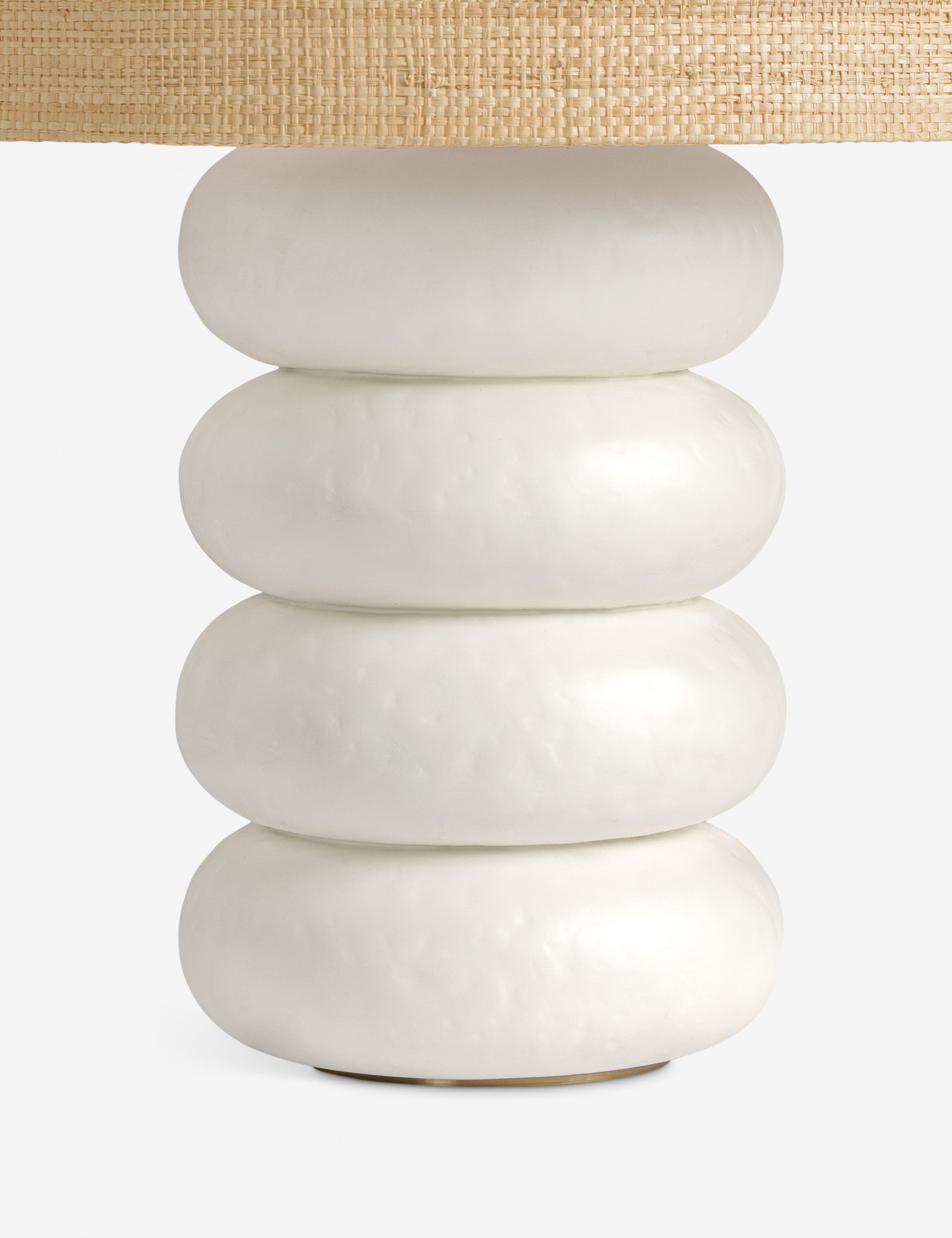Luma Table Lamp | Sculptural Base, Dimmer Switch