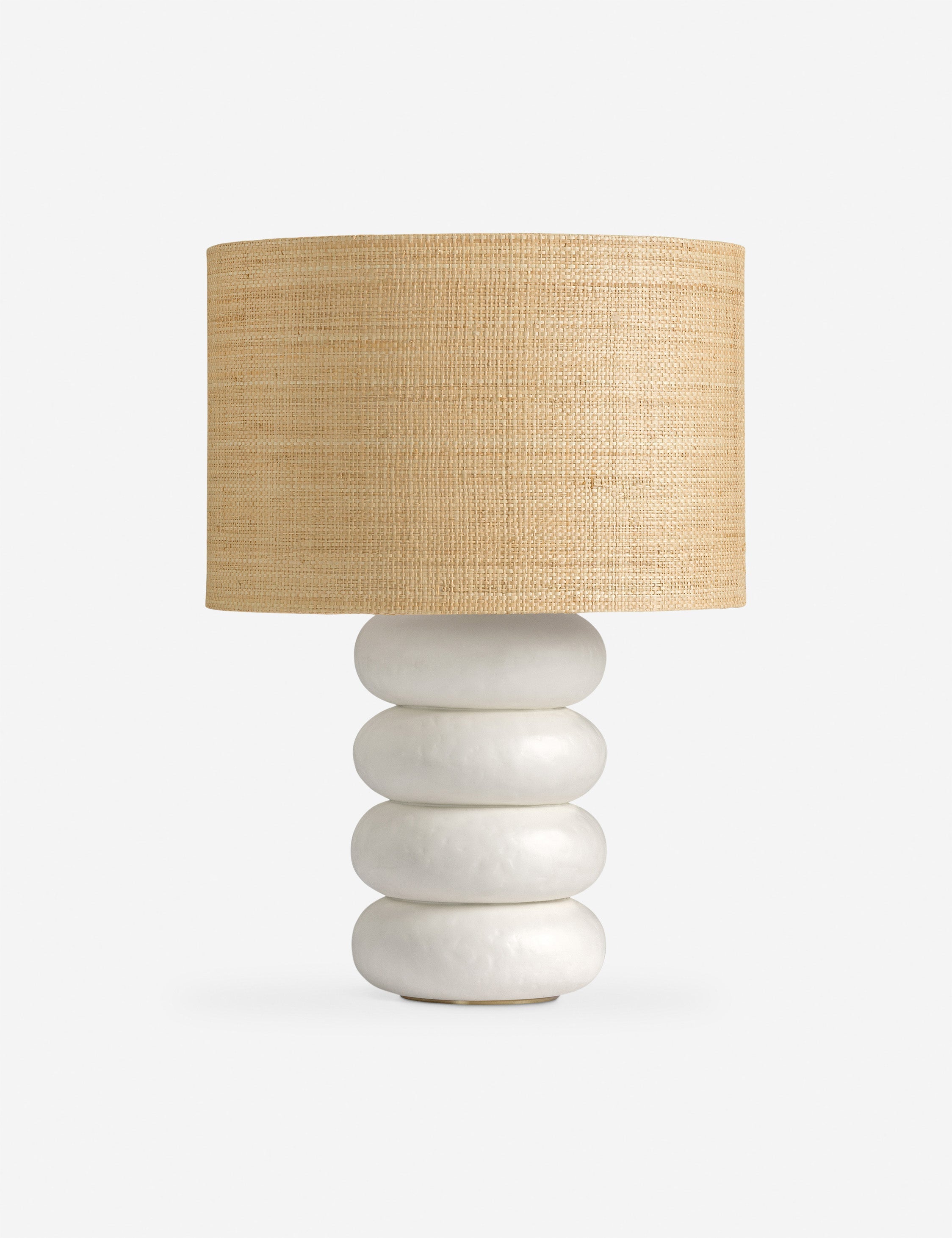 Luma Table Lamp | Sculptural Base, Dimmer Switch
