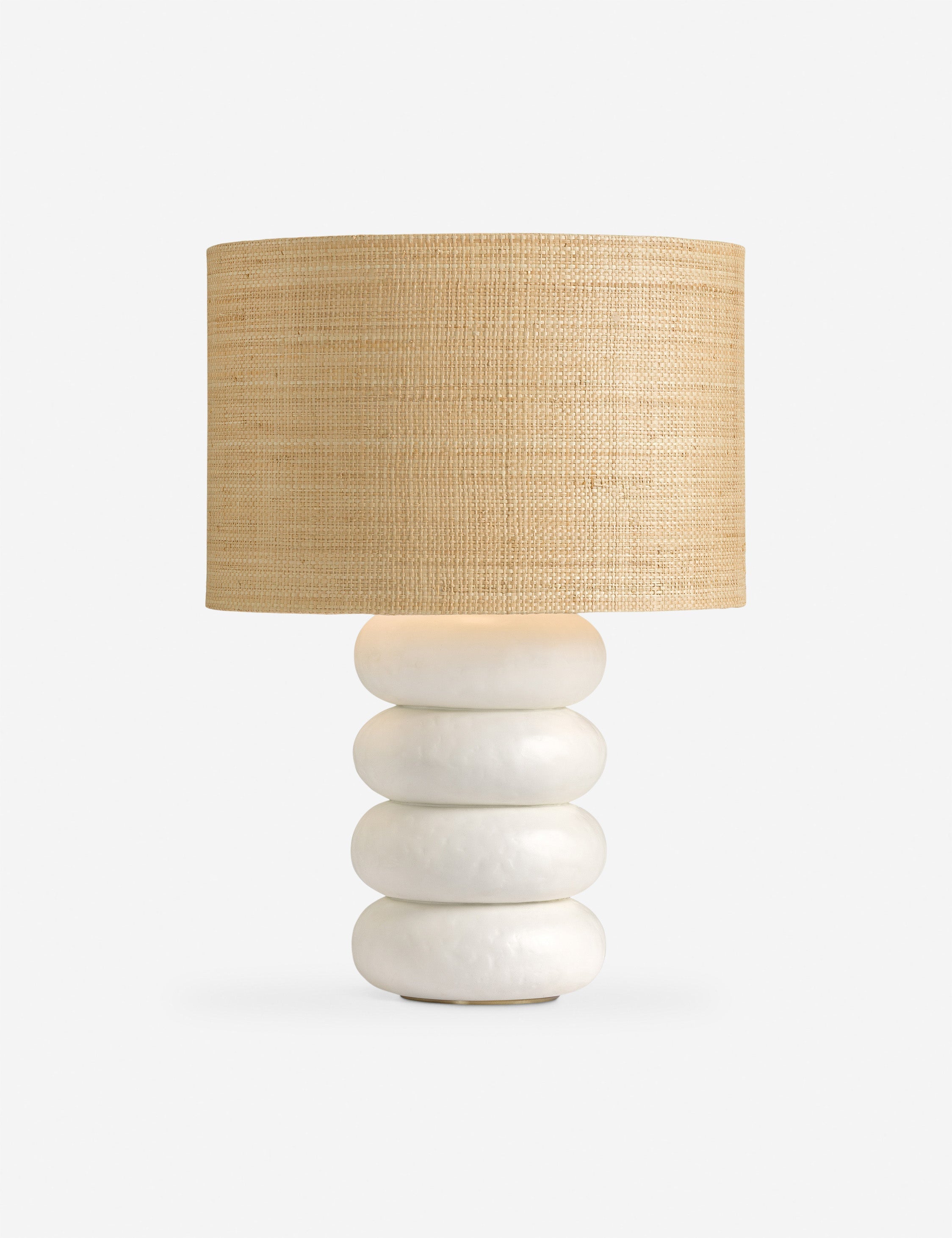 Luma Table Lamp | Sculptural Base, Dimmer Switch