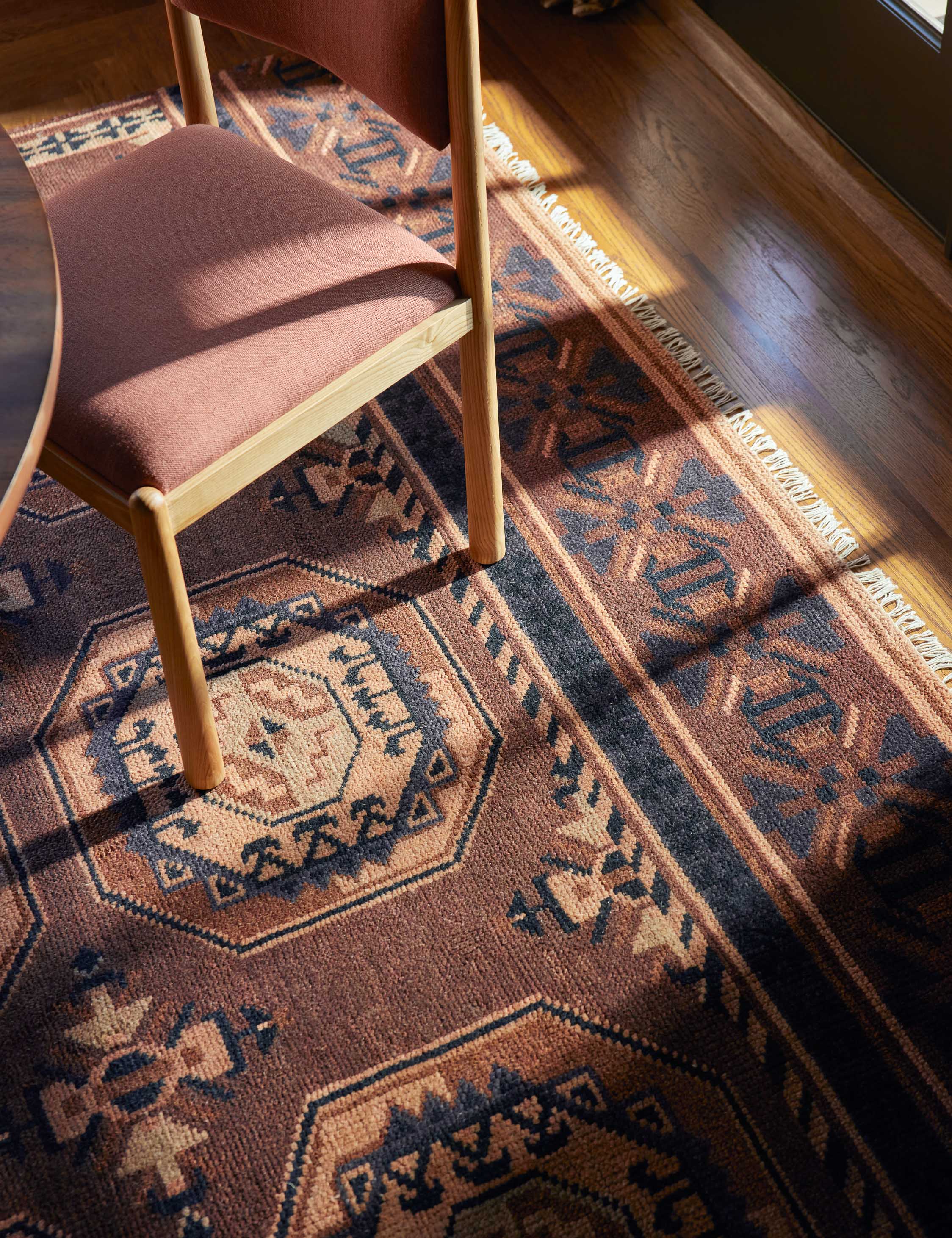 Cortex Hand-Knotted Wool Rug | Timeless Motifs, Durable Softness