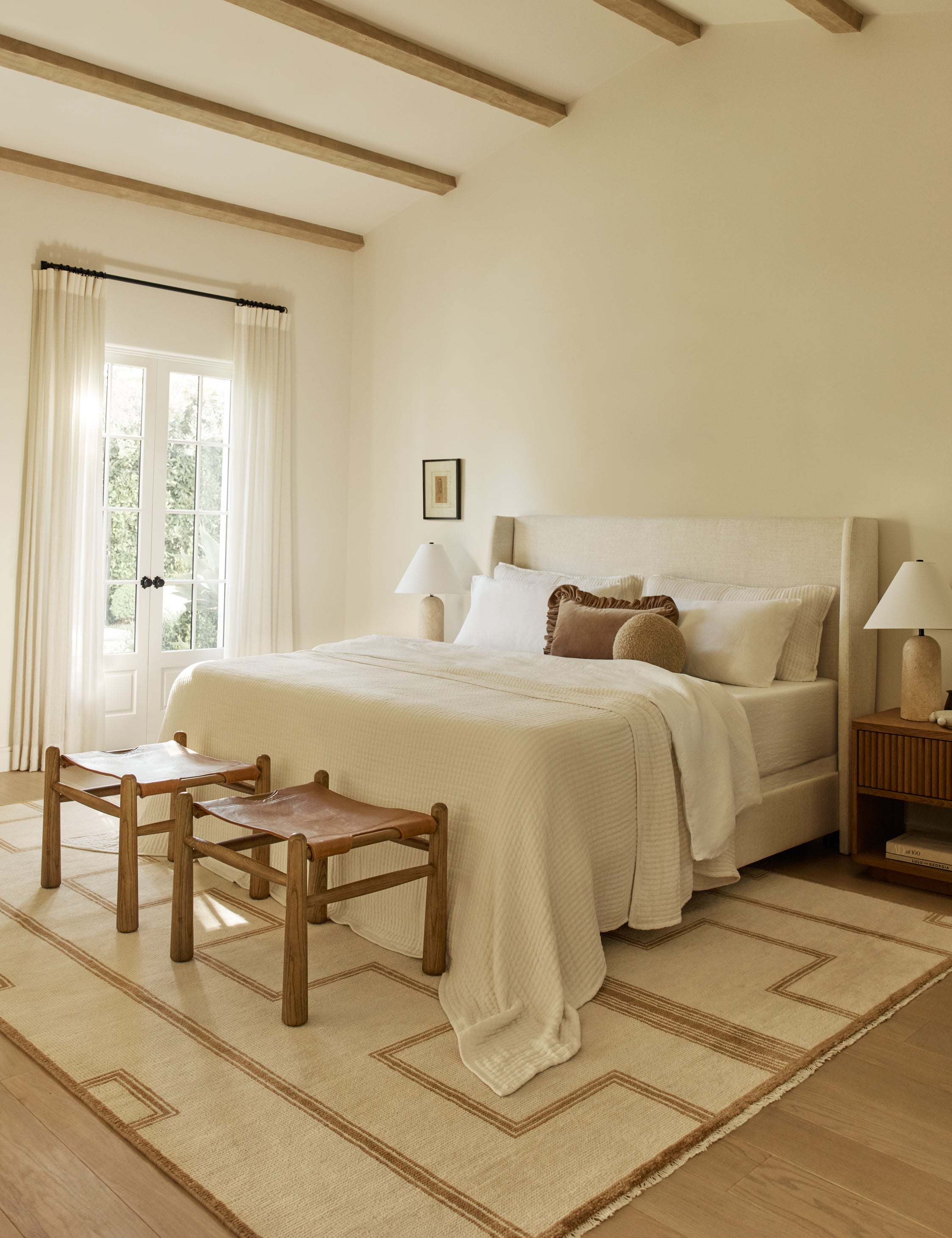Mira Linen Sham | European Flax, Envelope Closure