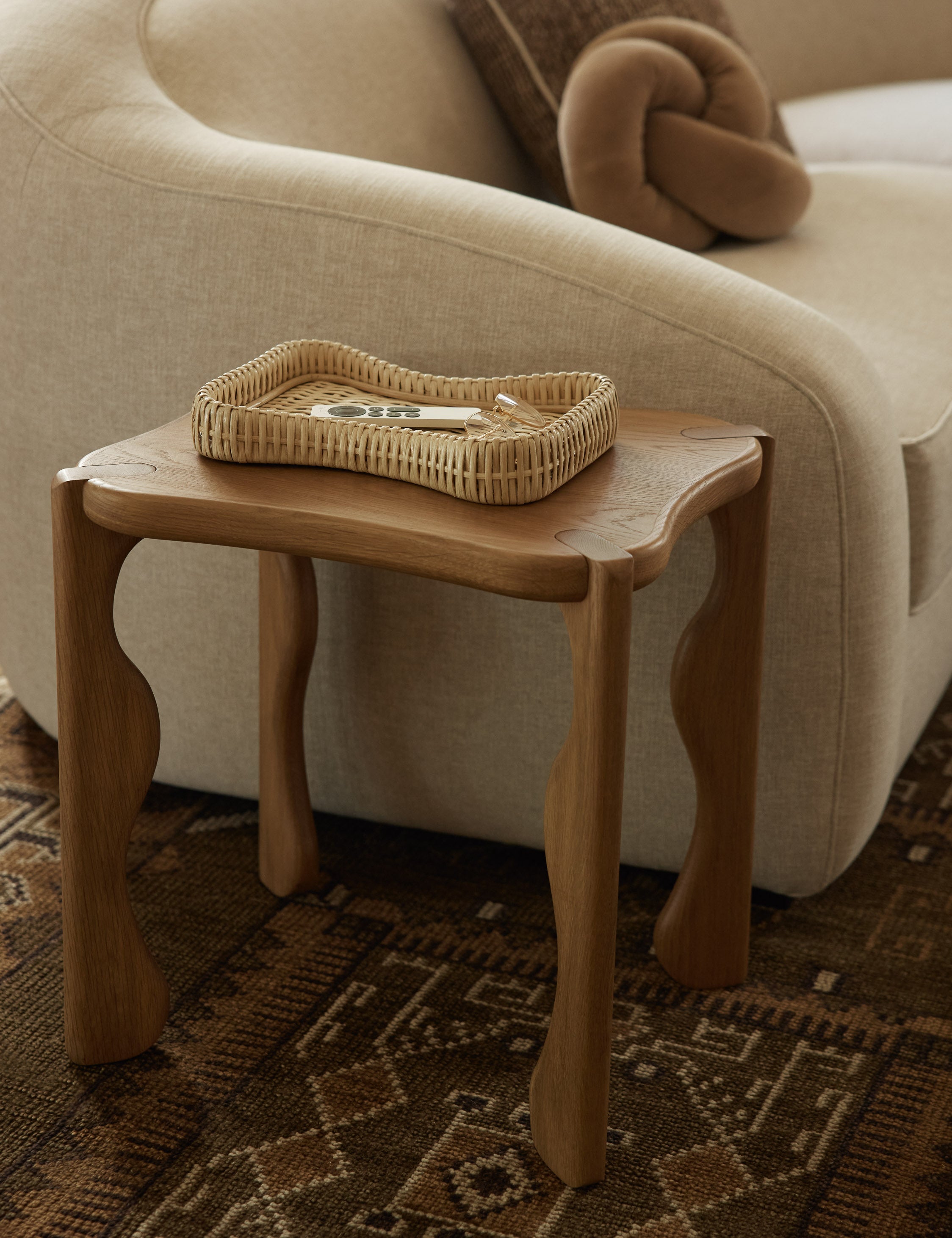 Haven Bath Accessories | Handwoven Rattan Design