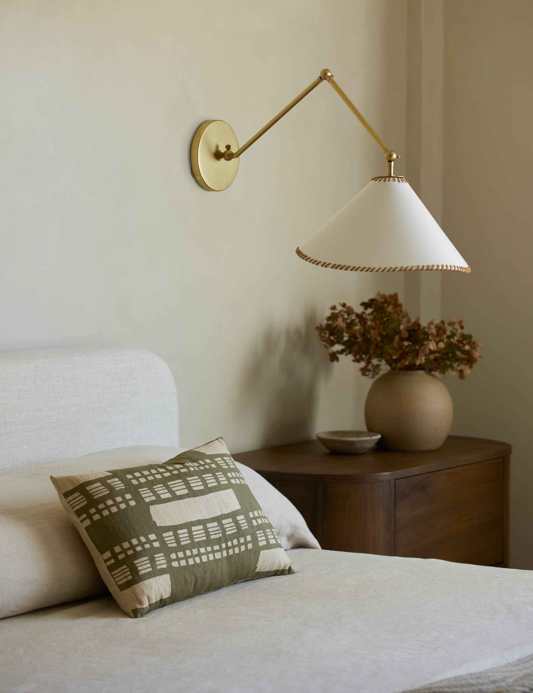 Sage Mosaic Pillow | Rich Green, Textured Design