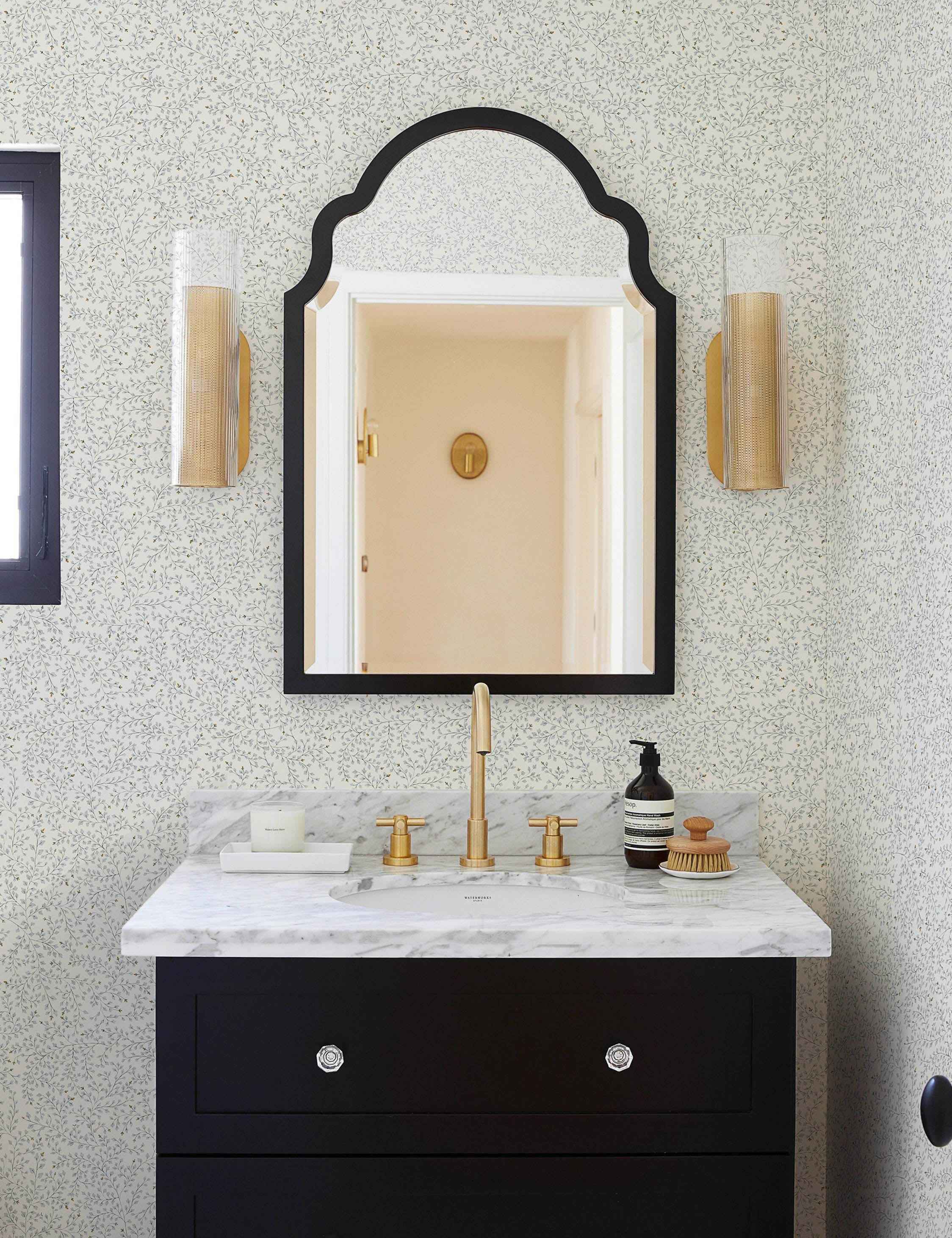Dainty Leaves Wallpaper by Rylee + Cru