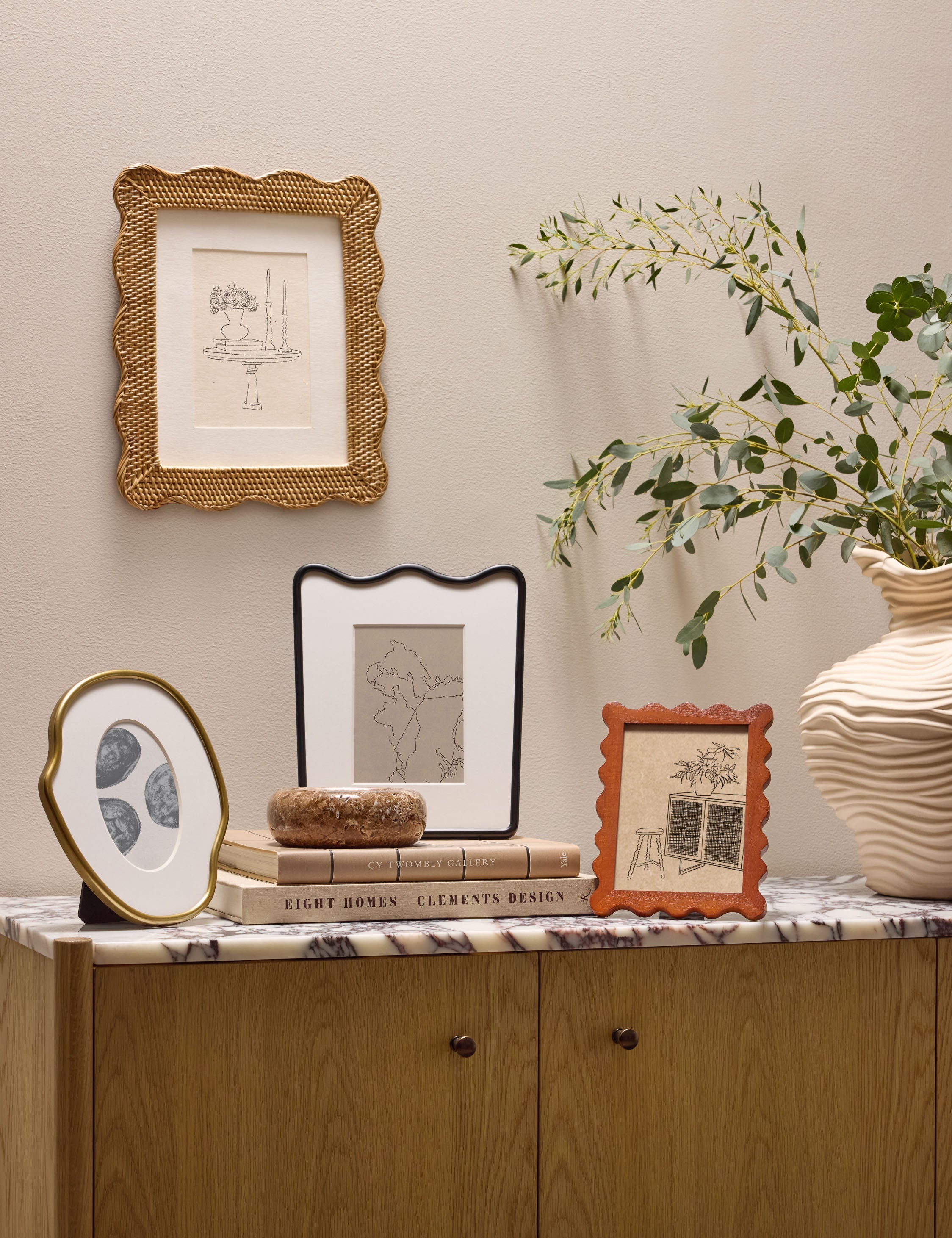 Pura Puddle Picture Frame | Organic Shape, Signature Style