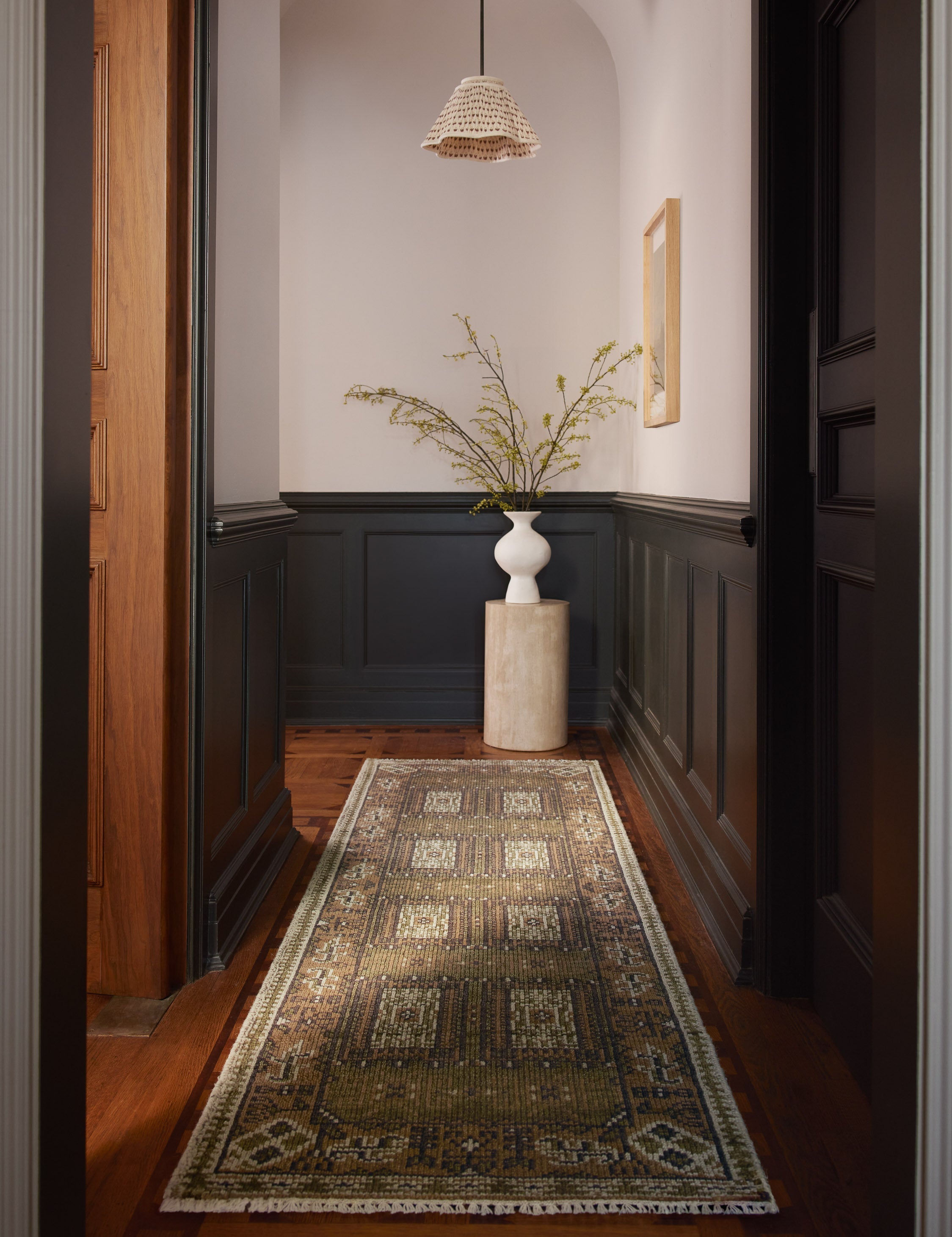 Talon Hand-Knotted Wool Rug | Traditional Motif, Low Pile