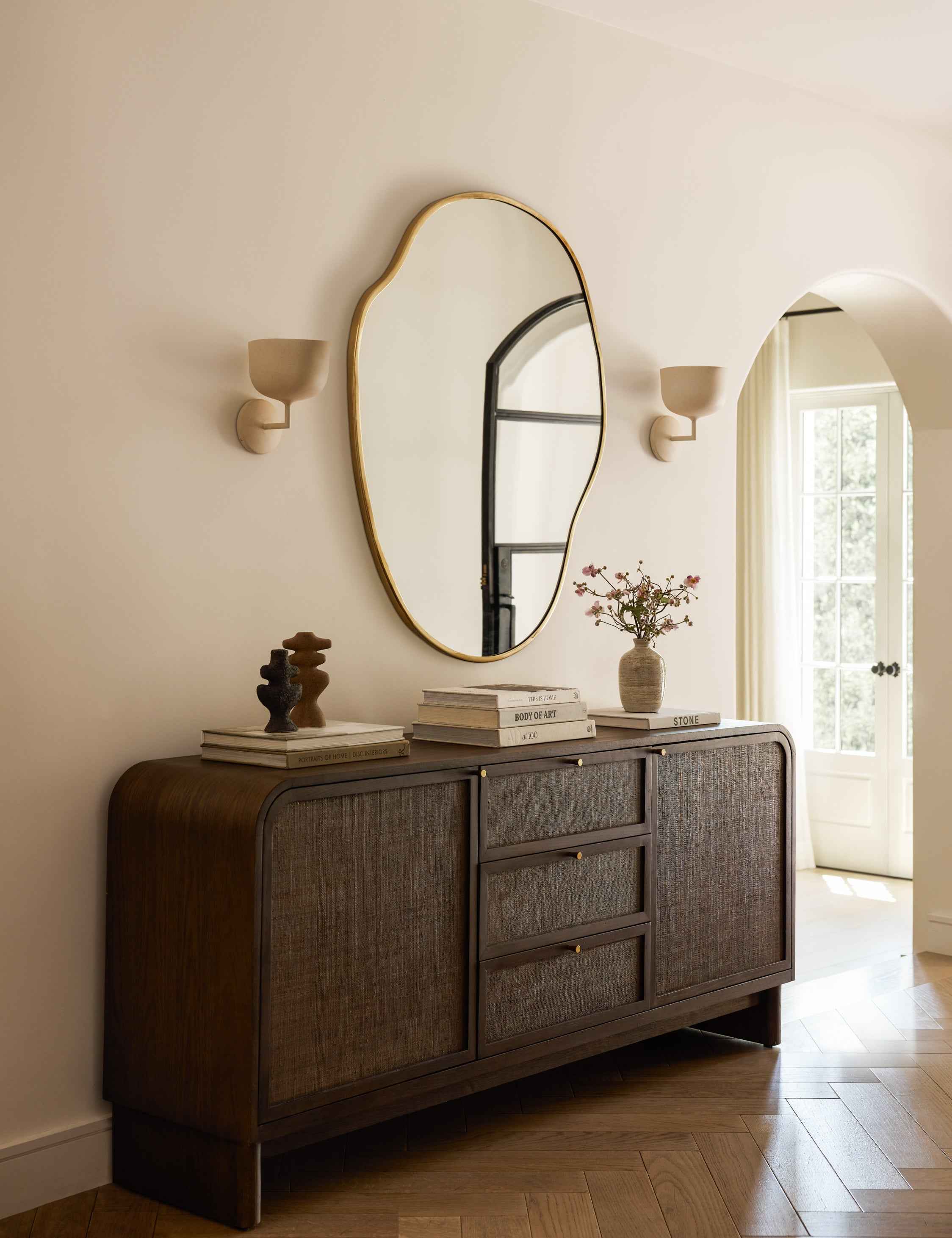 Talon Sconce Light | Dome Shade, Angular Design