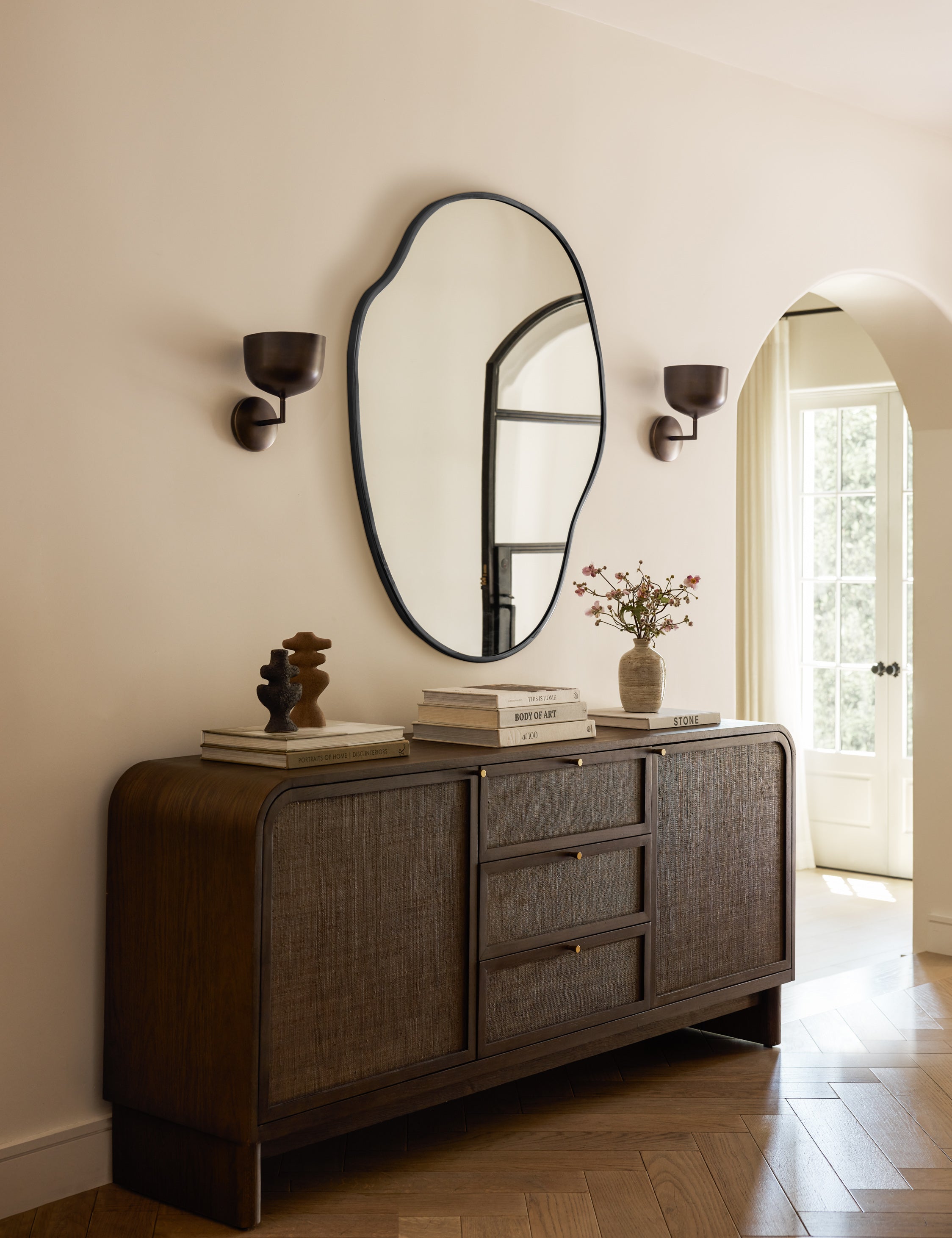 Talon Sconce Light | Dome Shade, Angular Design