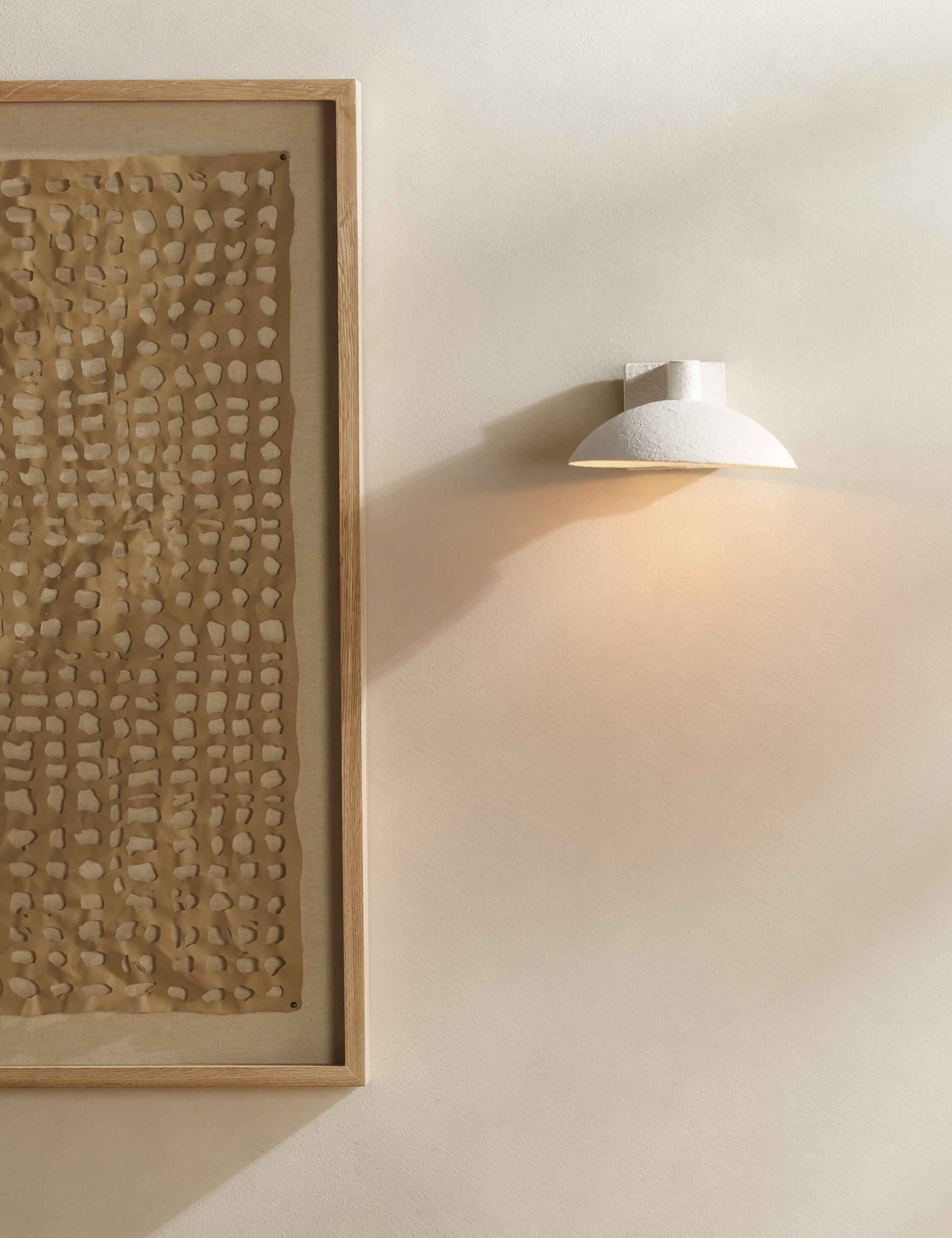 Riviera Sconce | Hand-Molded Design, Versatile Mounting