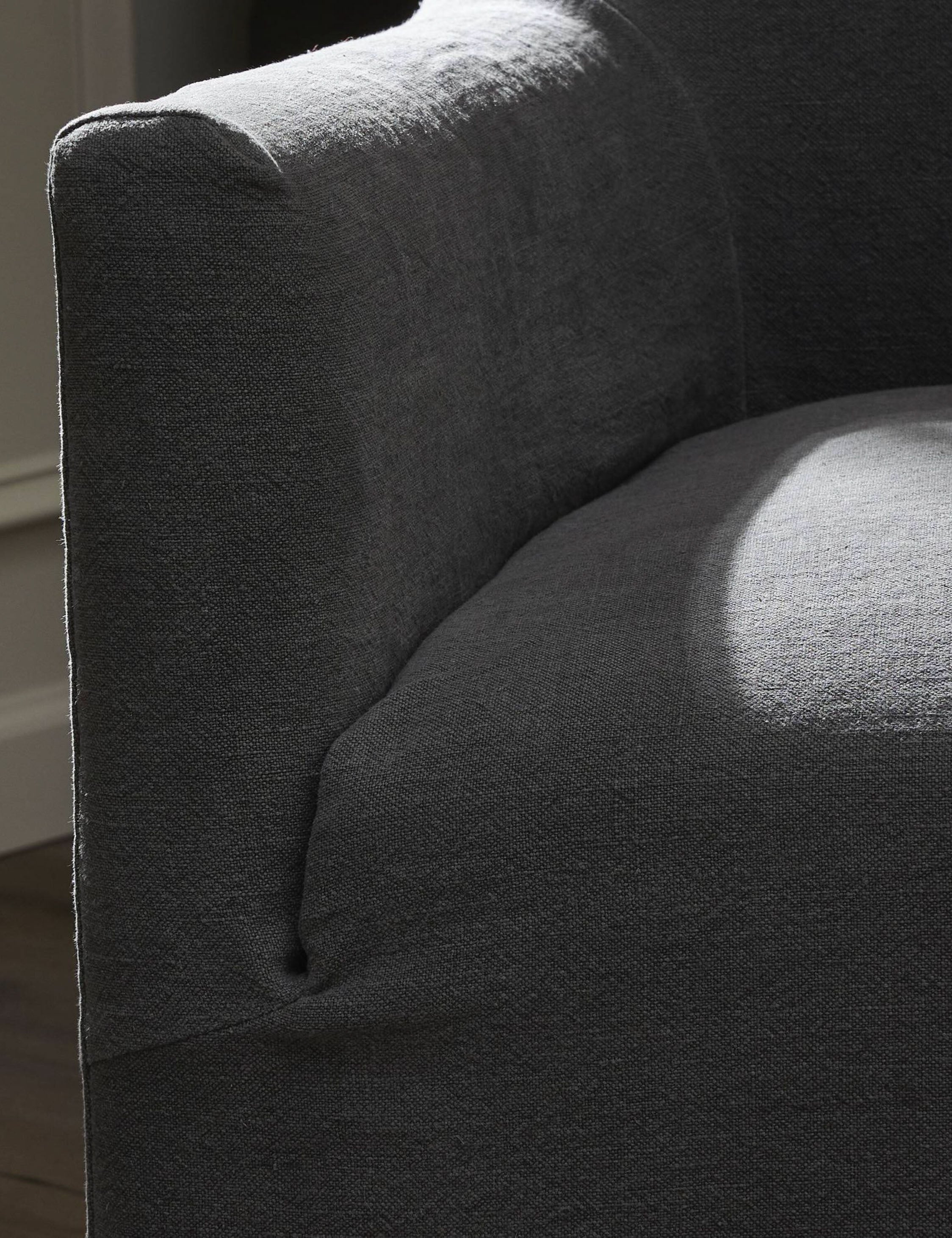 Luxe Swivel Chair | Slipcovered, Modern Accent Design