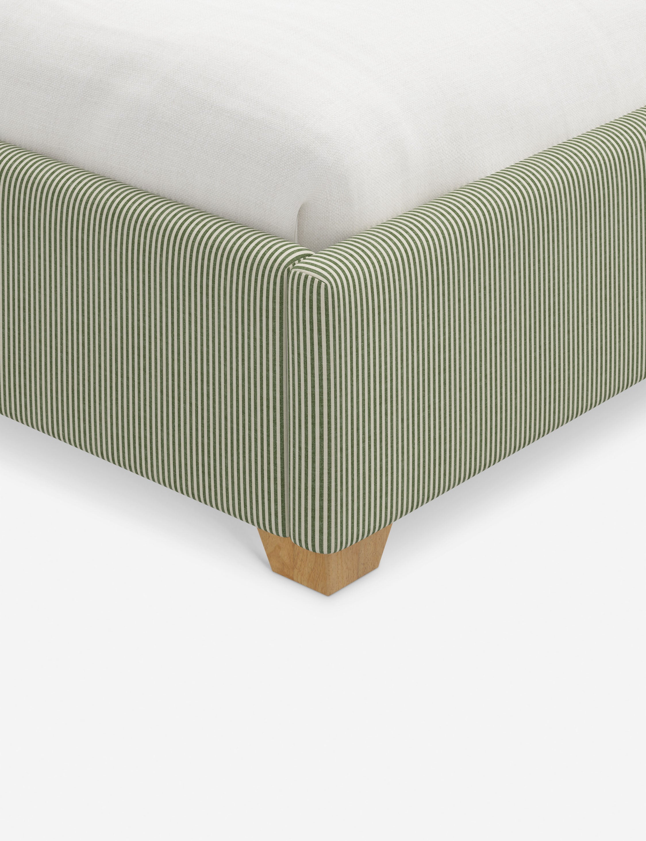Pavo Platform Bed | Mission-Style Arch, Upholstered Headboard