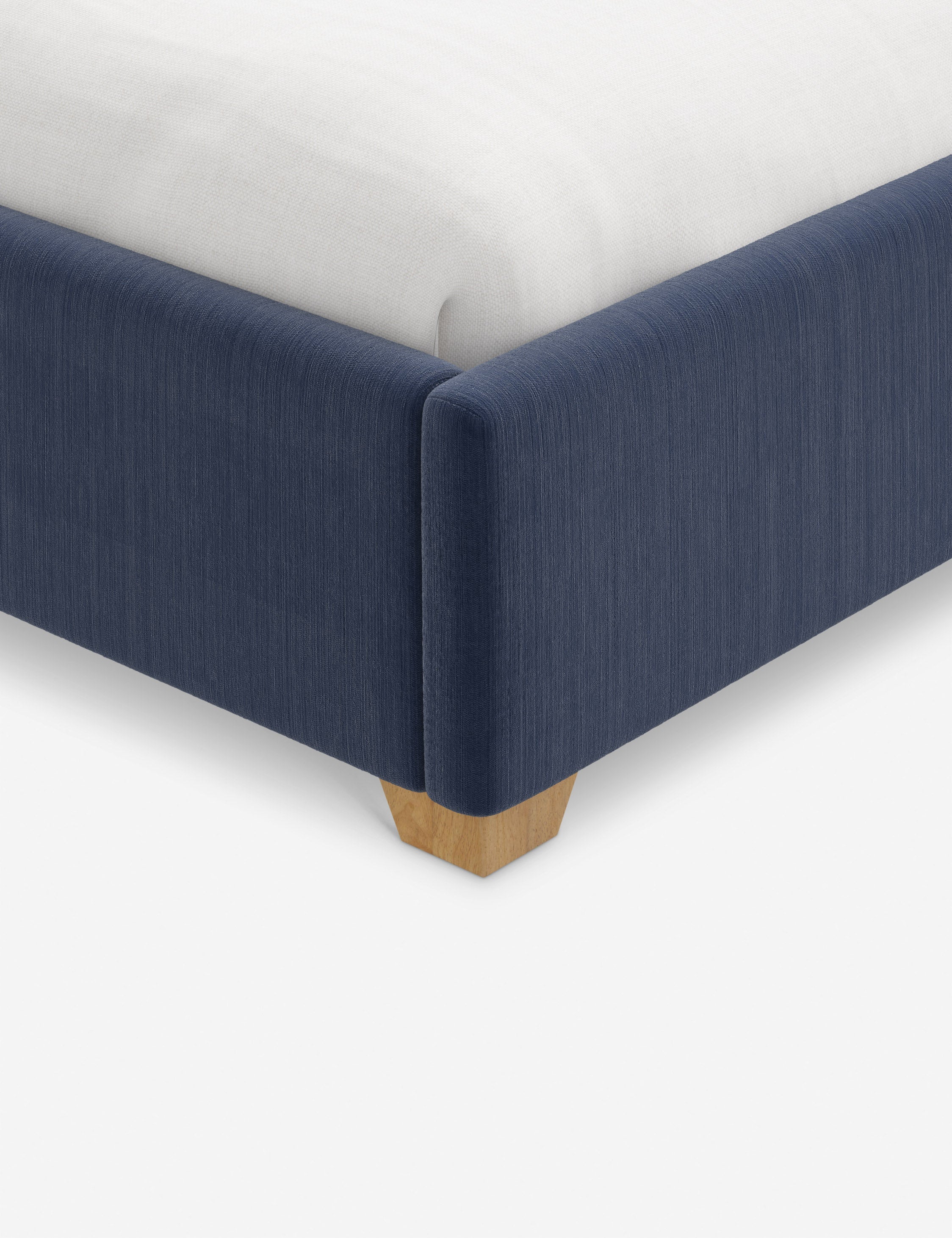 Pavo Platform Bed | Mission-Style Arch, Upholstered Headboard