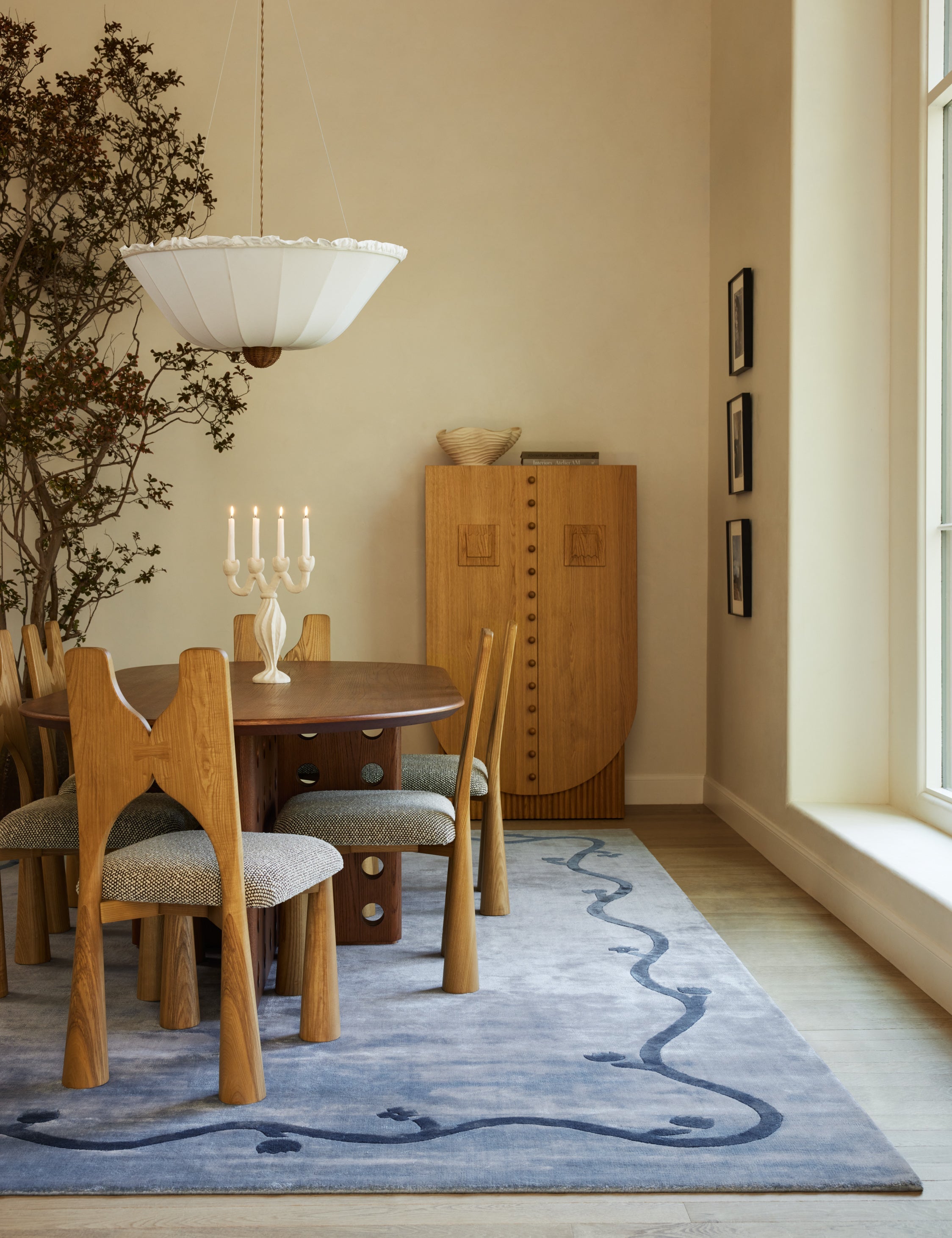 Haven Pendant Light | Wicker Shade, Elegant Silhouette