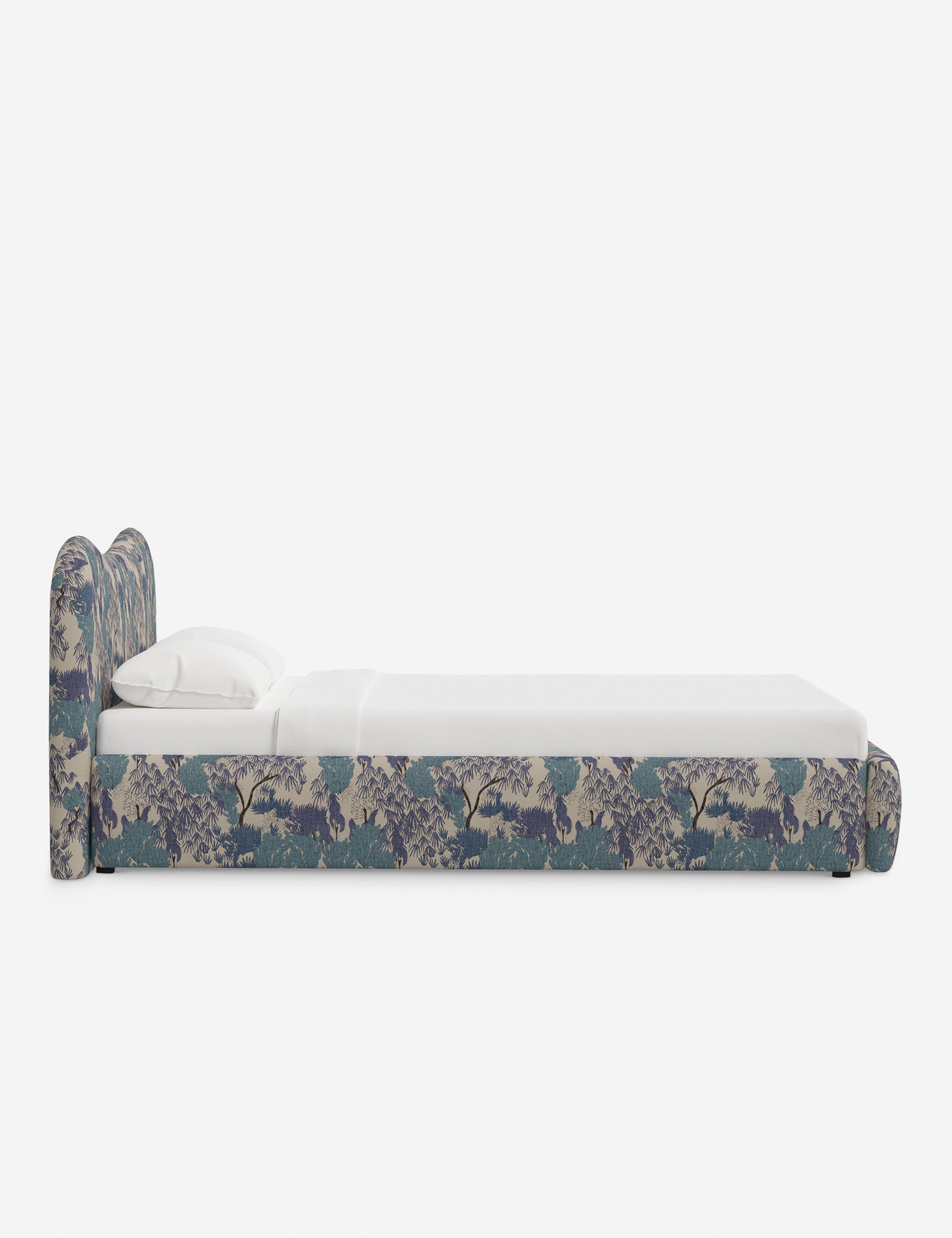 Bela Platform Bed | Bespoke Upholstery, Sculptural Design